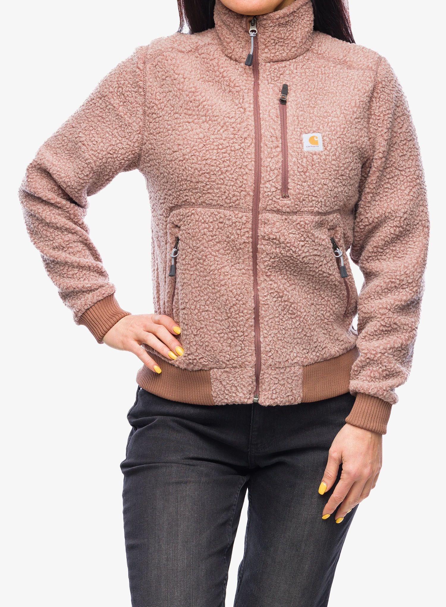 Ženski flis Carhartt Fleece Jacket - nutmeg heather