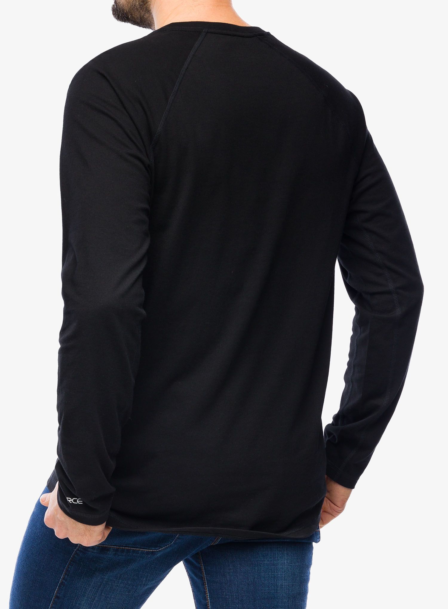 Majica z dolgimi rokavi Carhartt Force Flex Pocket T-Shirt L/S - black