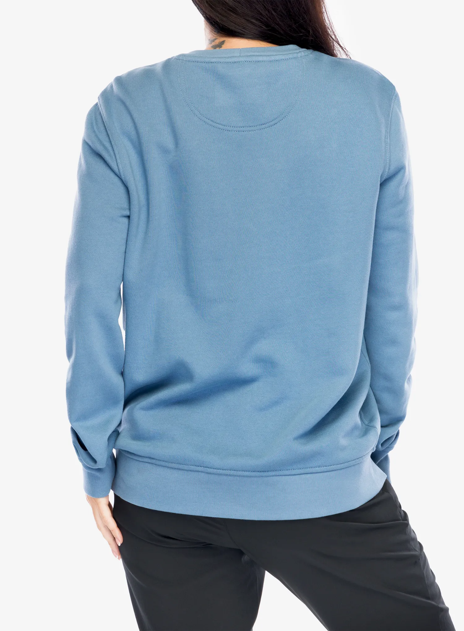 Ženska jopica brez kapuce Carhartt French Terry Crewneck Sweatshirt - thundercloud