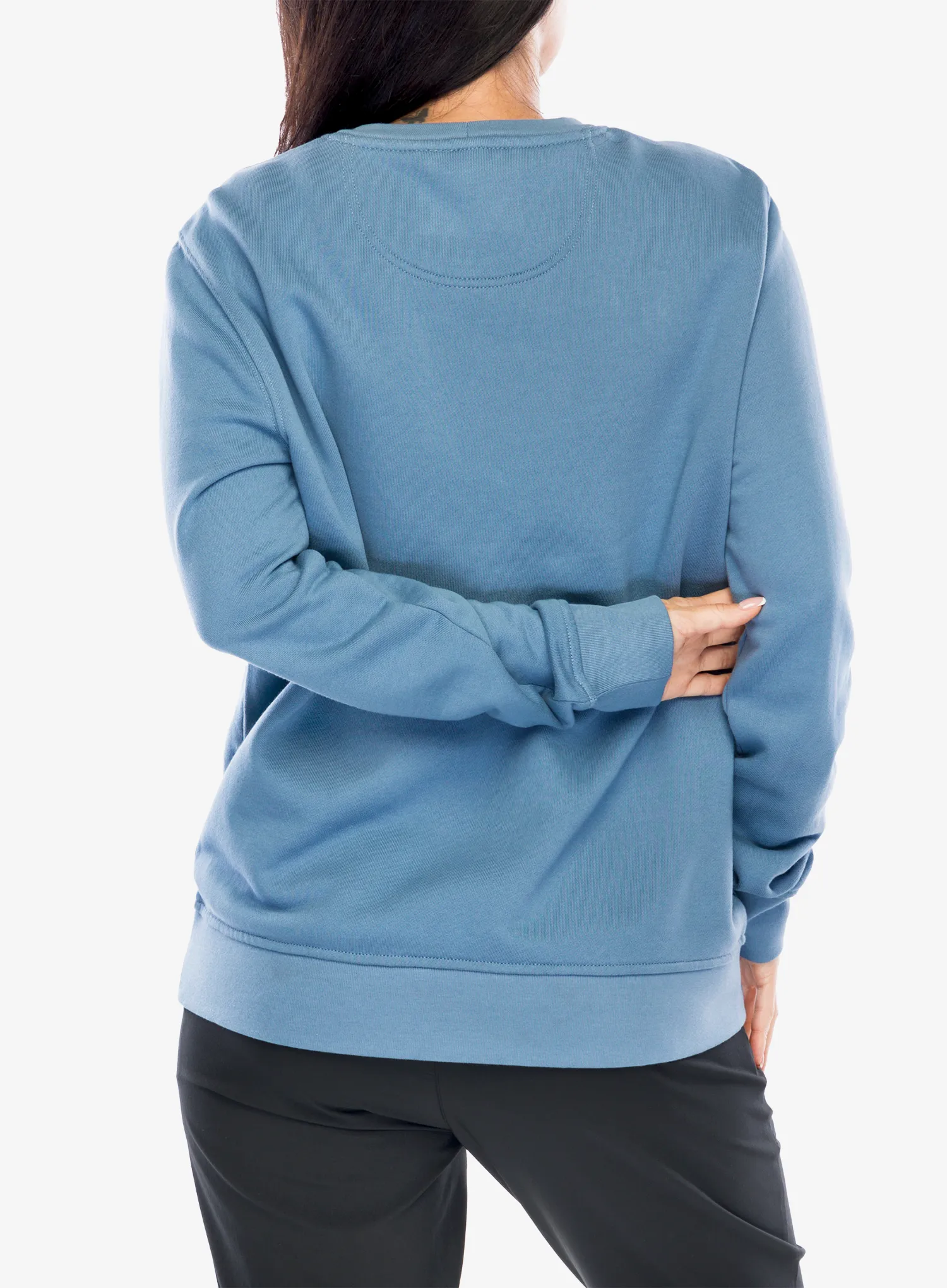 Ženska jopica brez kapuce Carhartt French Terry Crewneck Sweatshirt - thundercloud