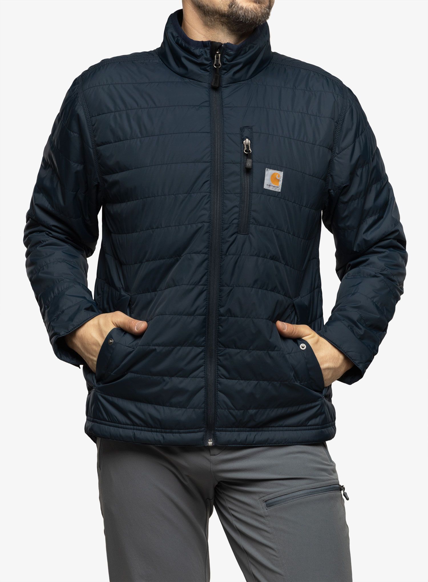 Moška jakna Carhartt Gilliam Jacket - navy