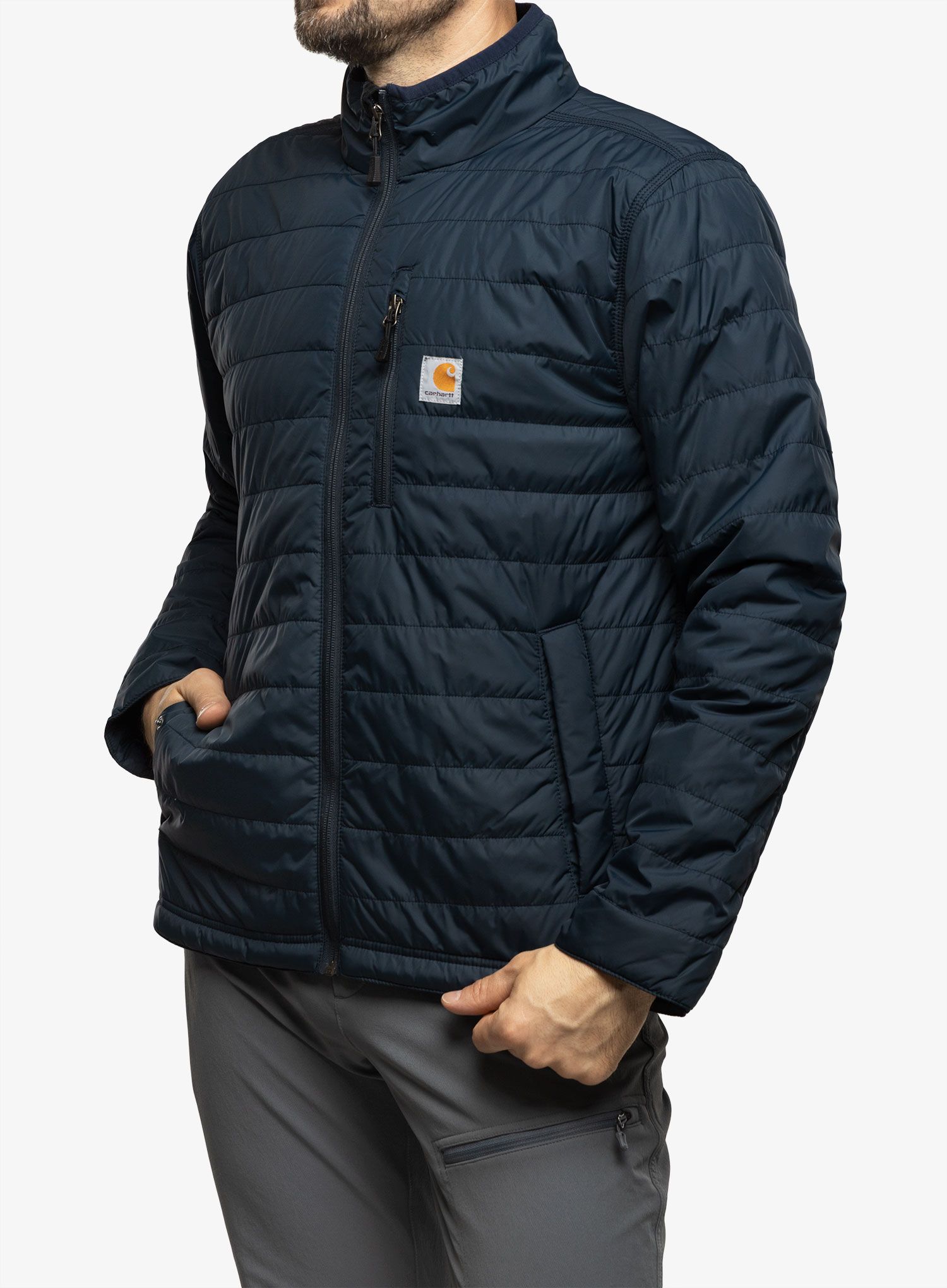 Moška jakna Carhartt Gilliam Jacket - navy