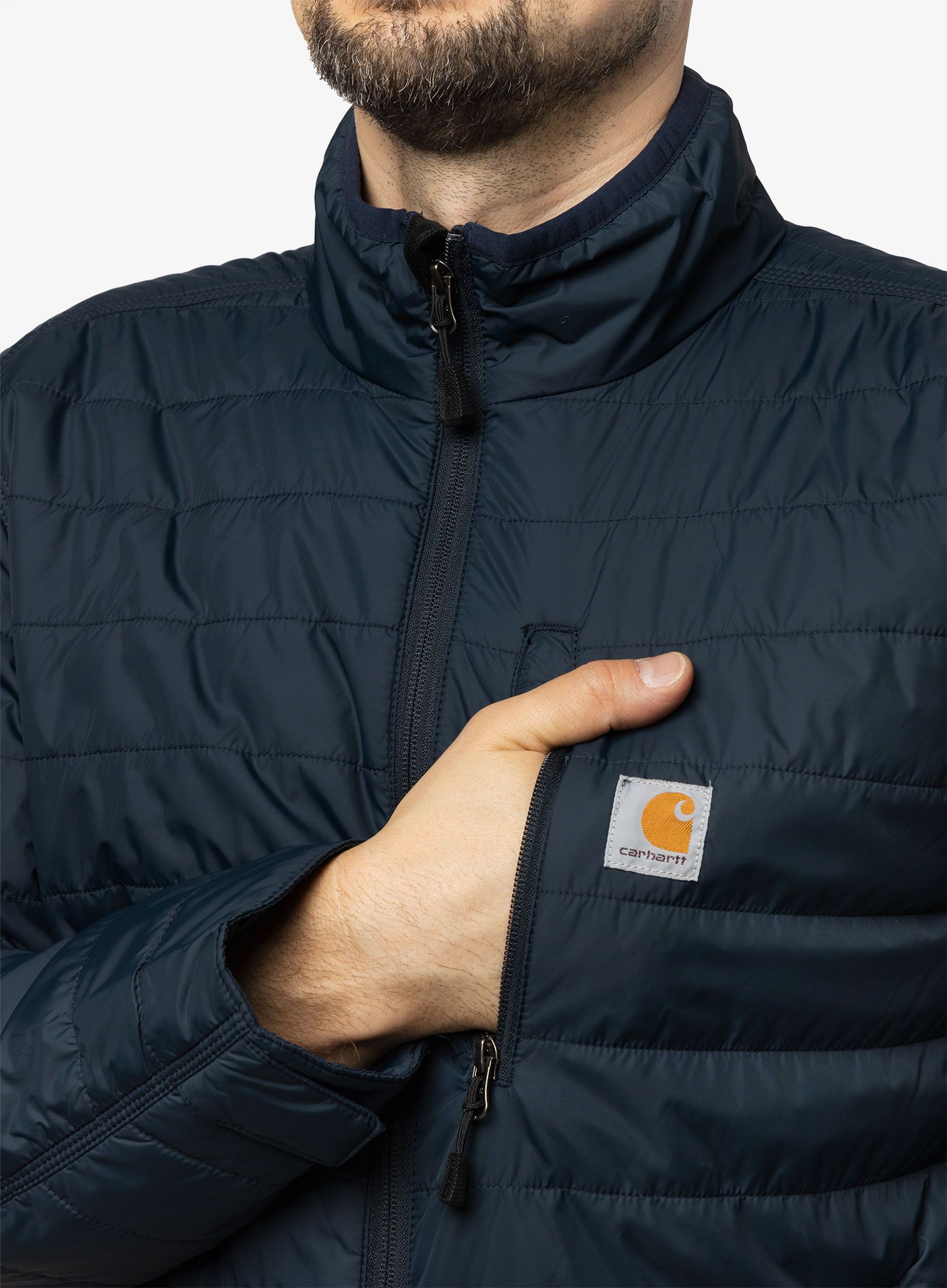 Moška jakna Carhartt Gilliam Jacket - navy