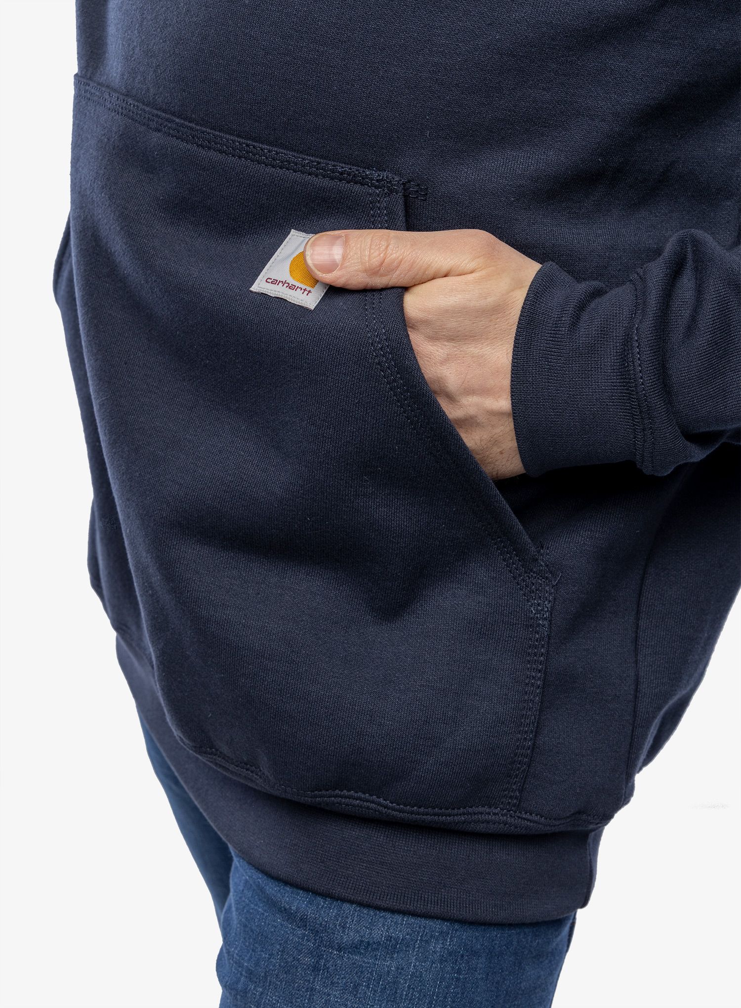 Jopica s kapuco Carhartt Hooded Sweatshirt - new navy