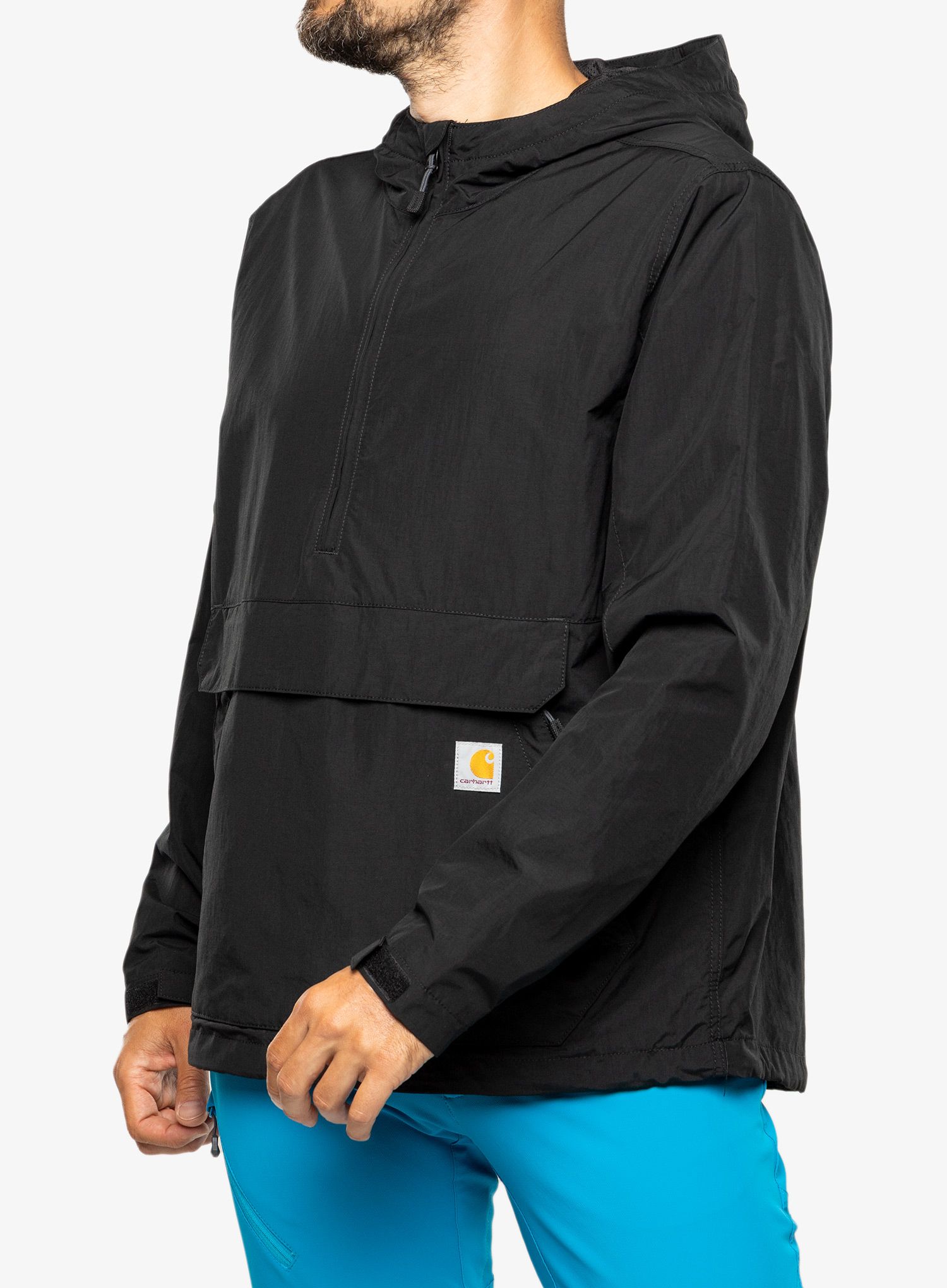 Vetrovka Carhartt Lightweight Packable Anorak - black