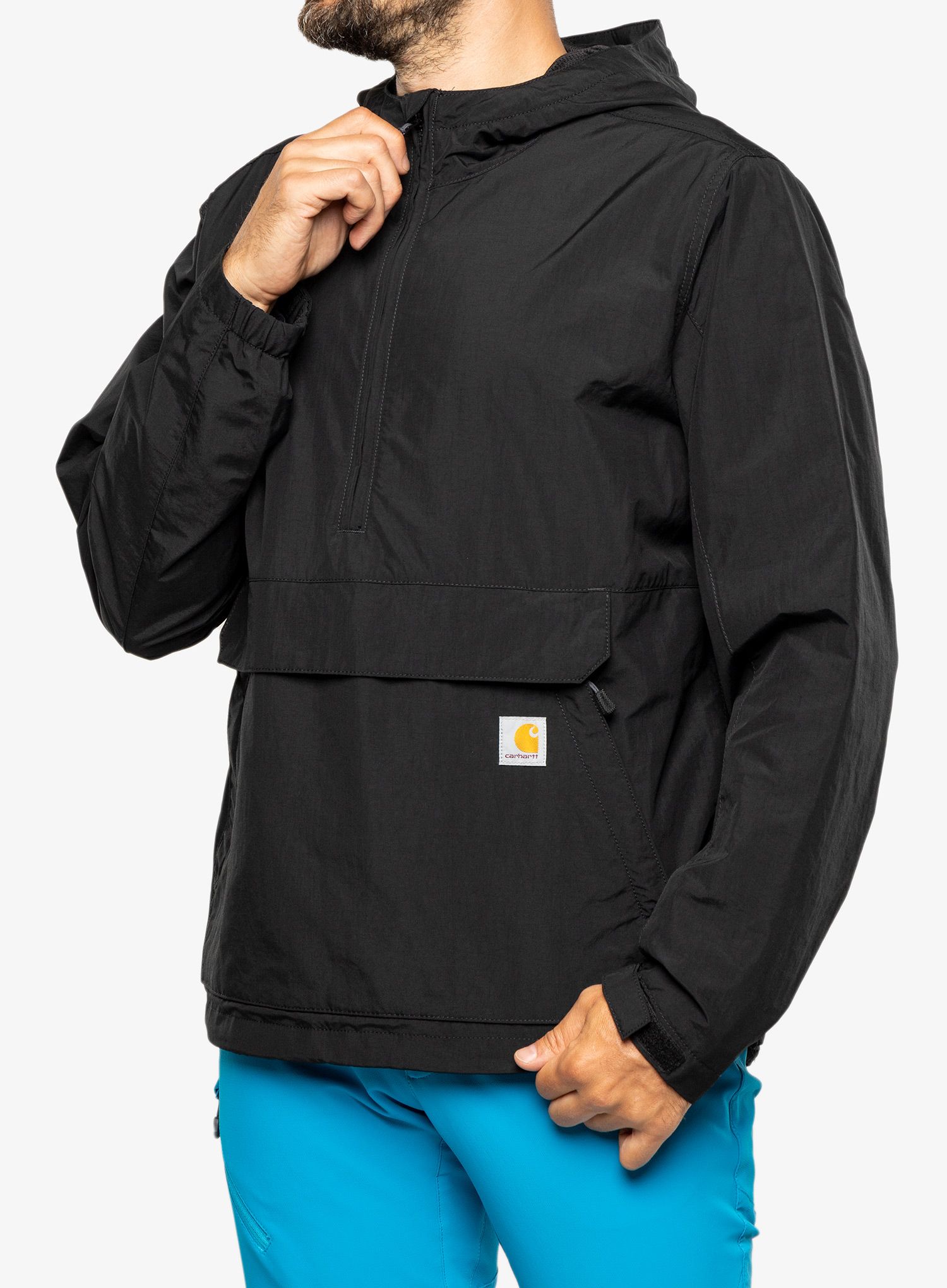 Vetrovka Carhartt Lightweight Packable Anorak - black