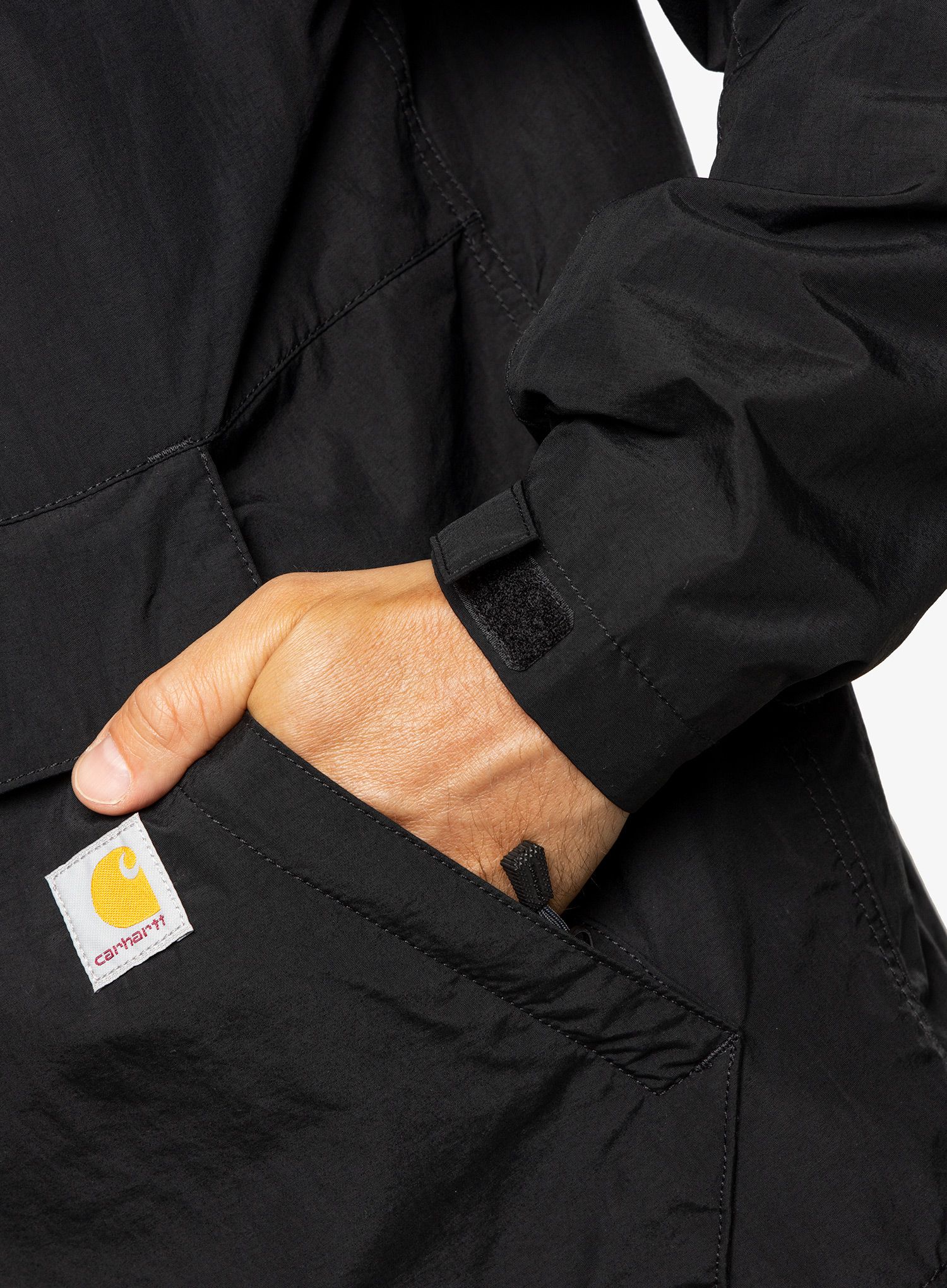 Vetrovka Carhartt Lightweight Packable Anorak - black