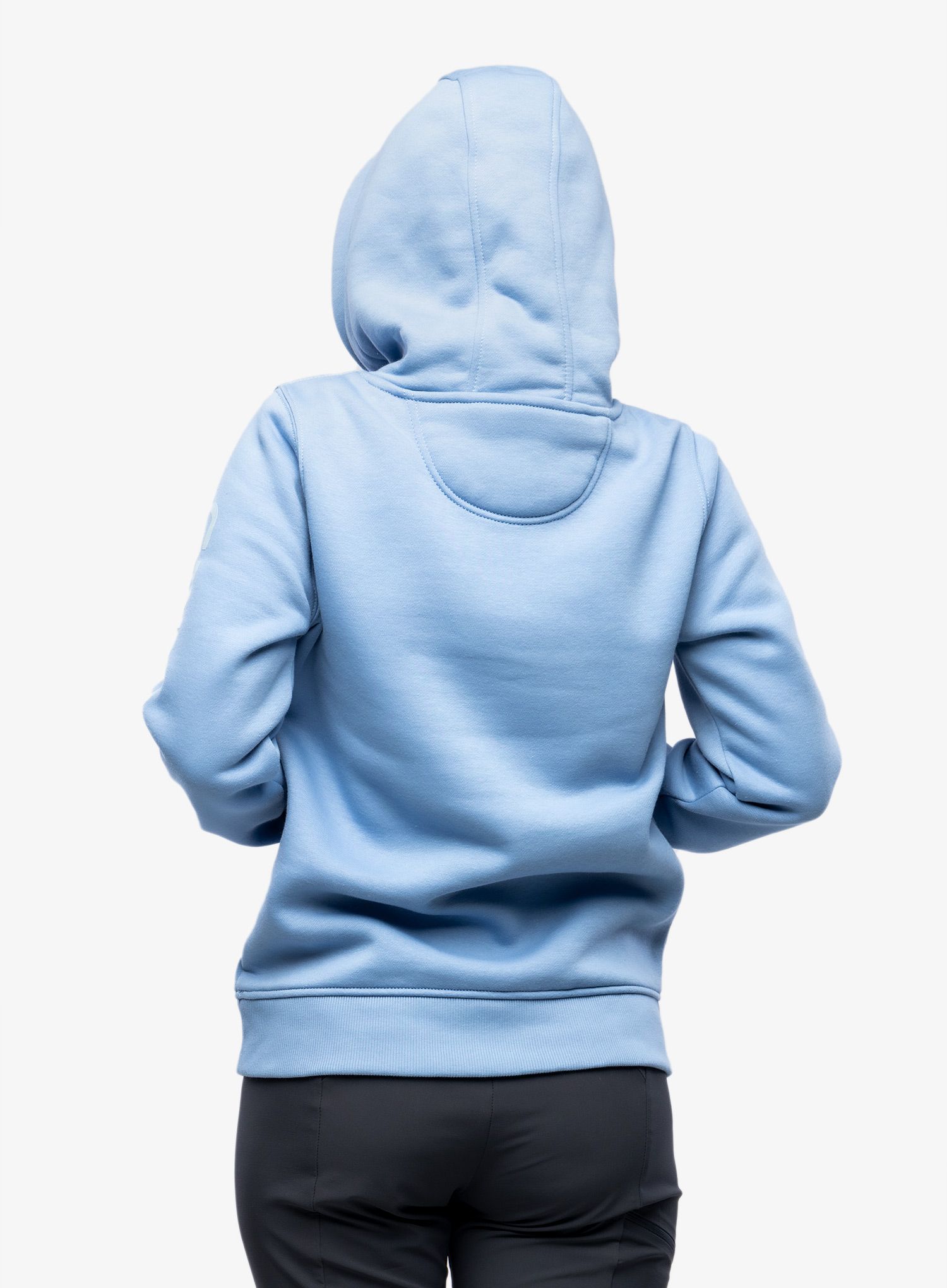 Ženska jopica Carhartt Logo Sleeve Graphic Sweatshirt - skystone