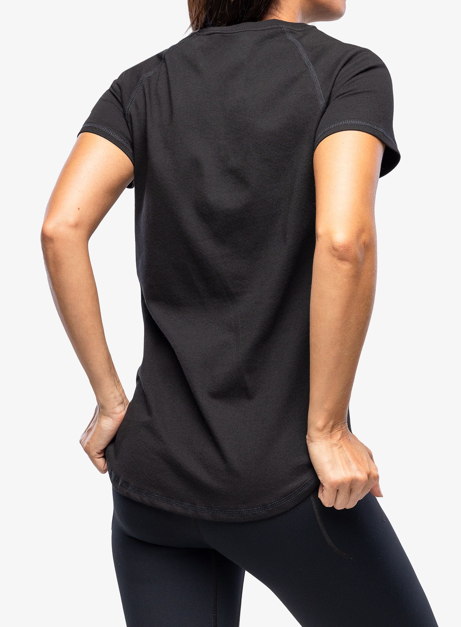 Ženska majica Carhartt Midweight S/S Pocket T-Shirt - black