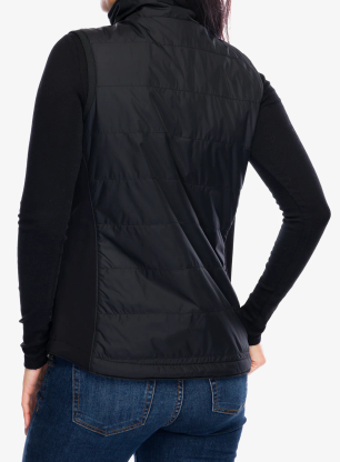 Ženski brezrokavnik Carhartt Relaxed Fit Lightweight Insulated Vest - black
