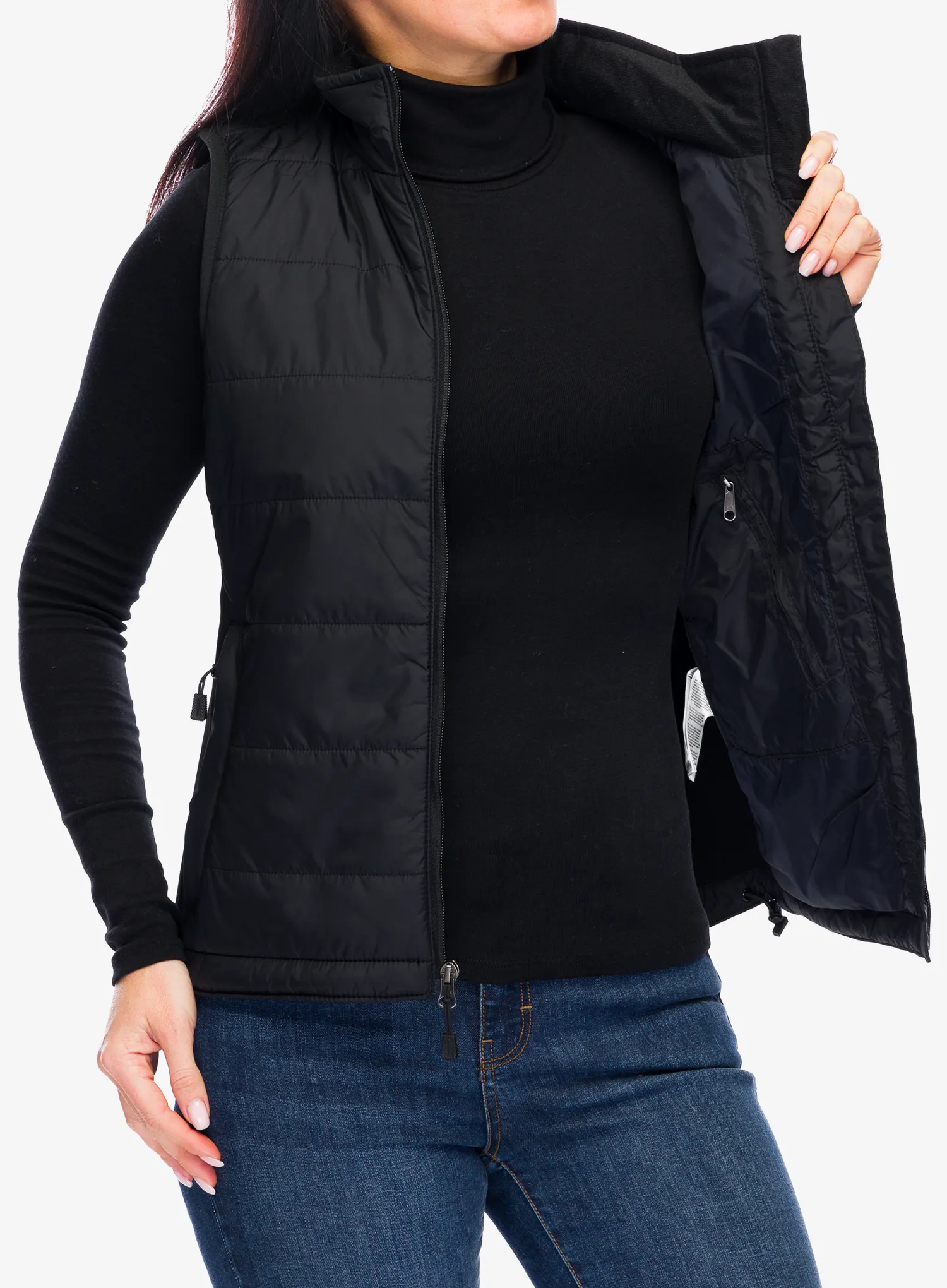 Ženski brezrokavnik Carhartt Relaxed Fit Lightweight Insulated Vest - black