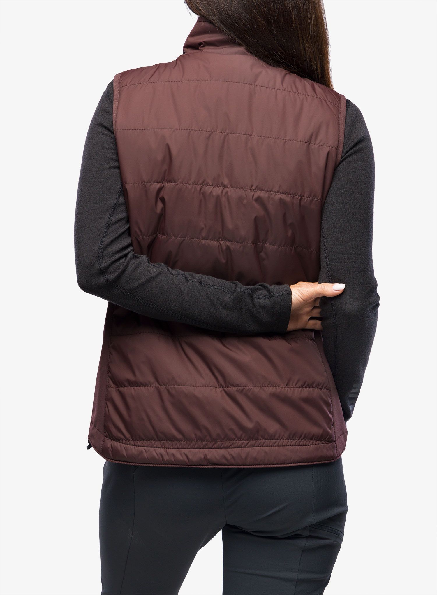 Ženski brezrokavnik Carhartt Relaxed Fit Lightweight Insulated Vest  - blackberry