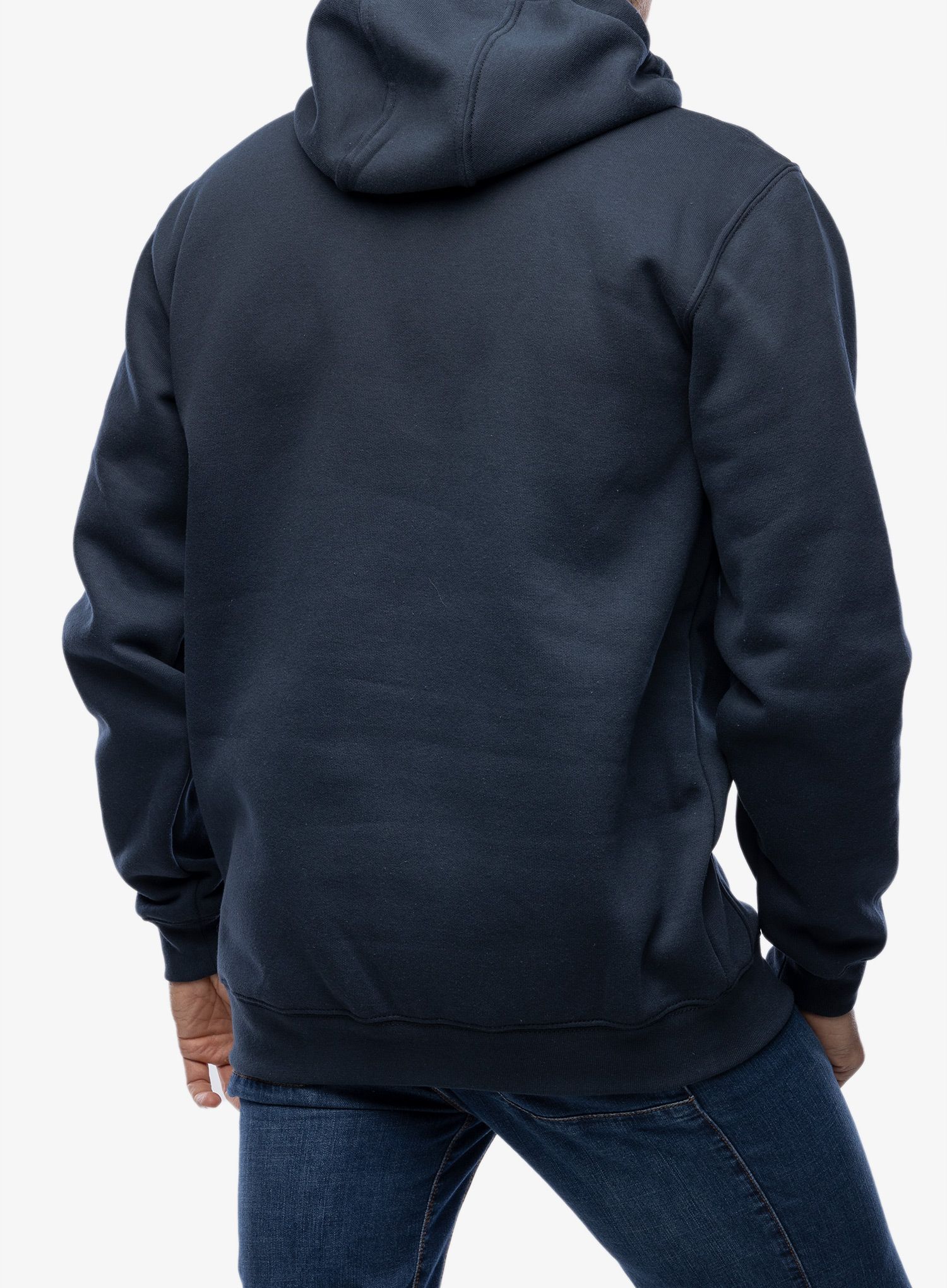 Jopica s kapuco Carhartt Sleeve Logo Hooded Sweatshirt - new navy