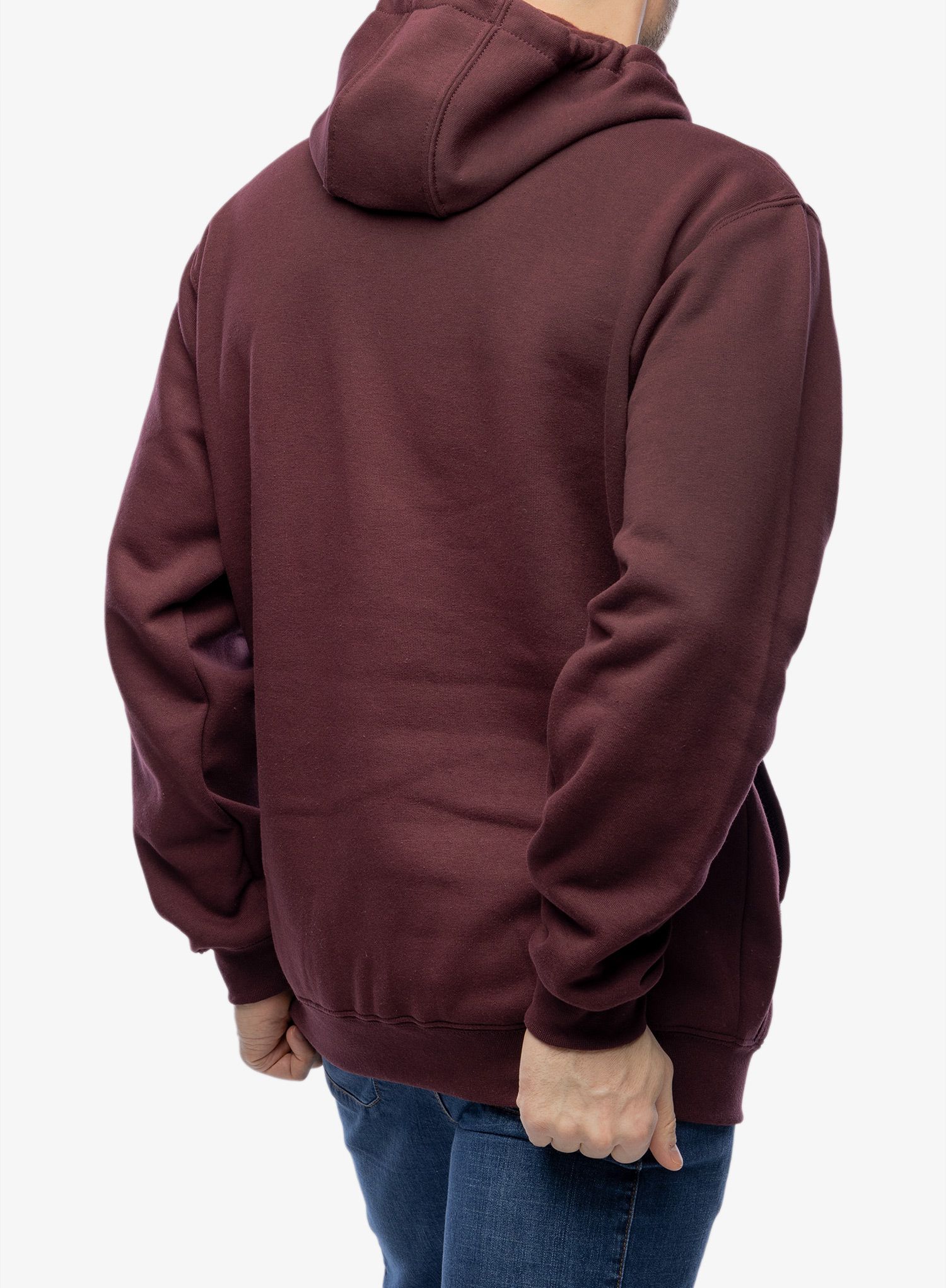 Jopica Carhartt Sleeve Logo Hooded Sweatshirt - port