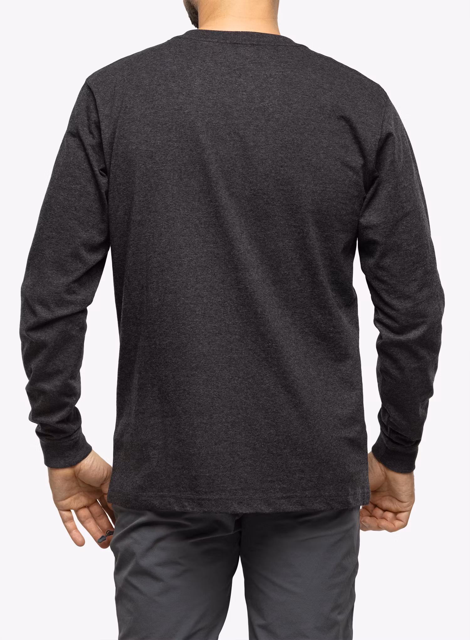 Majica z dolgimi rokavi Carhartt Sleeve Logo T-Shirt L/S - carbon heather