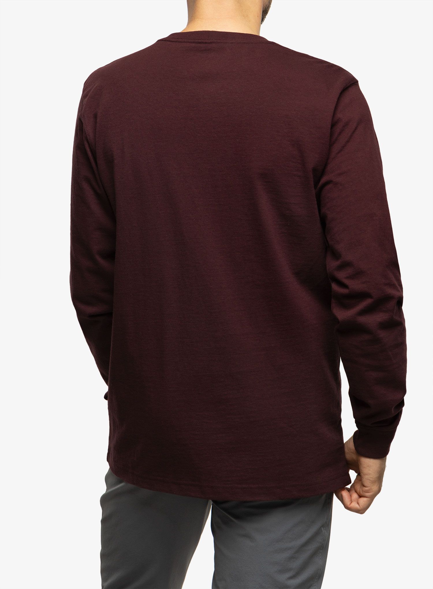 Majica z dolgimi rokavi Carhartt Sleeve Logo T-Shirt L/S - port