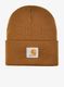 Kape Carhartt Watch Hat - carhartt brown