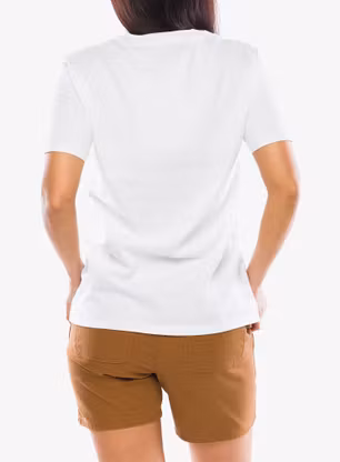 Ženska bombažna majica Carhartt Workwear Pocket S/S T-Shirt - white
