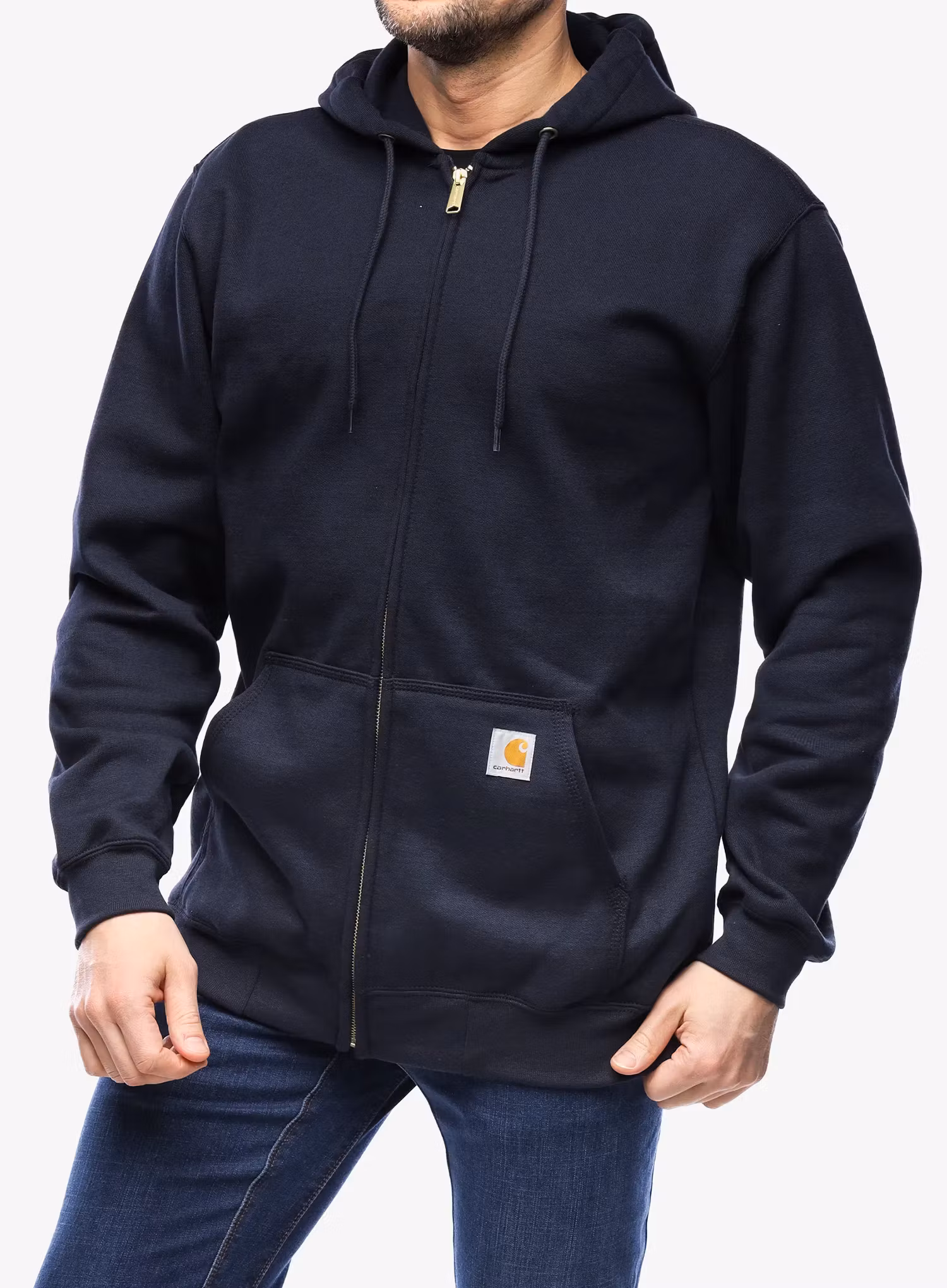 Jopica na zadrgo Carhartt Zip Hooded Sweatshirt - new navy