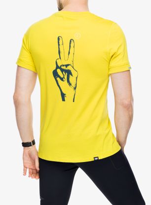 Bombažna majica Ciele NSBTShirt - Peace Please - llyndigo