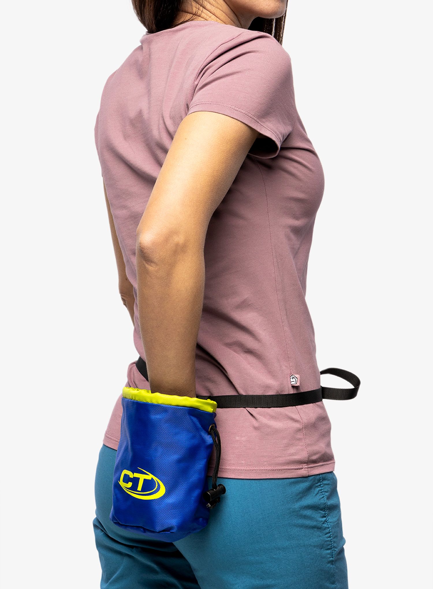 Vrečka za magnezij Climbing Technology/SKYLOTEC Cylinder - blue/yellow