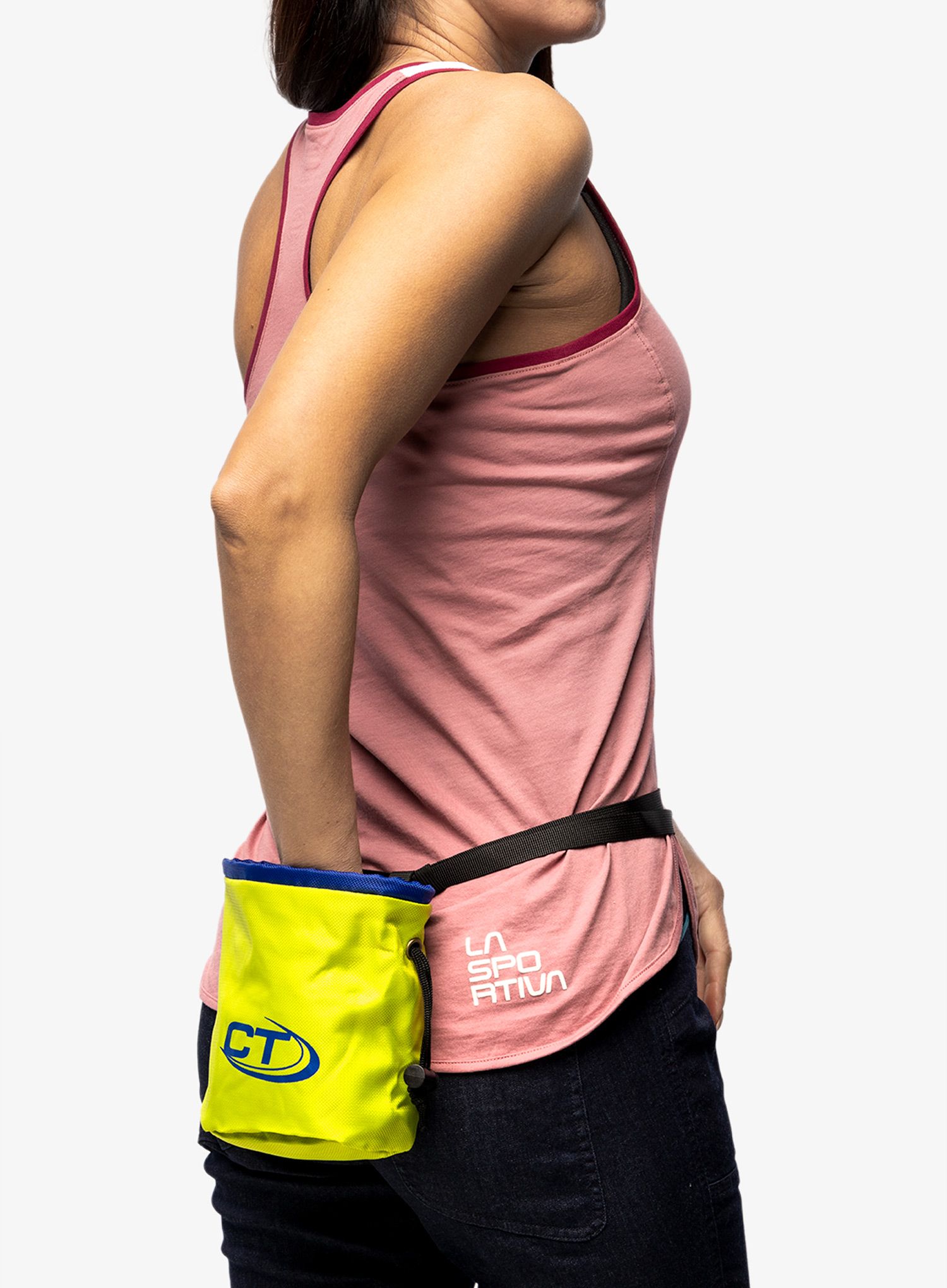 Vrečka za magnezij Climbing Technology/SKYLOTEC Cylinder - yellow/blue
