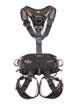 Plezalni pas Climbing Technology/SKYLOTEC Gryphon Ascender - black/orange