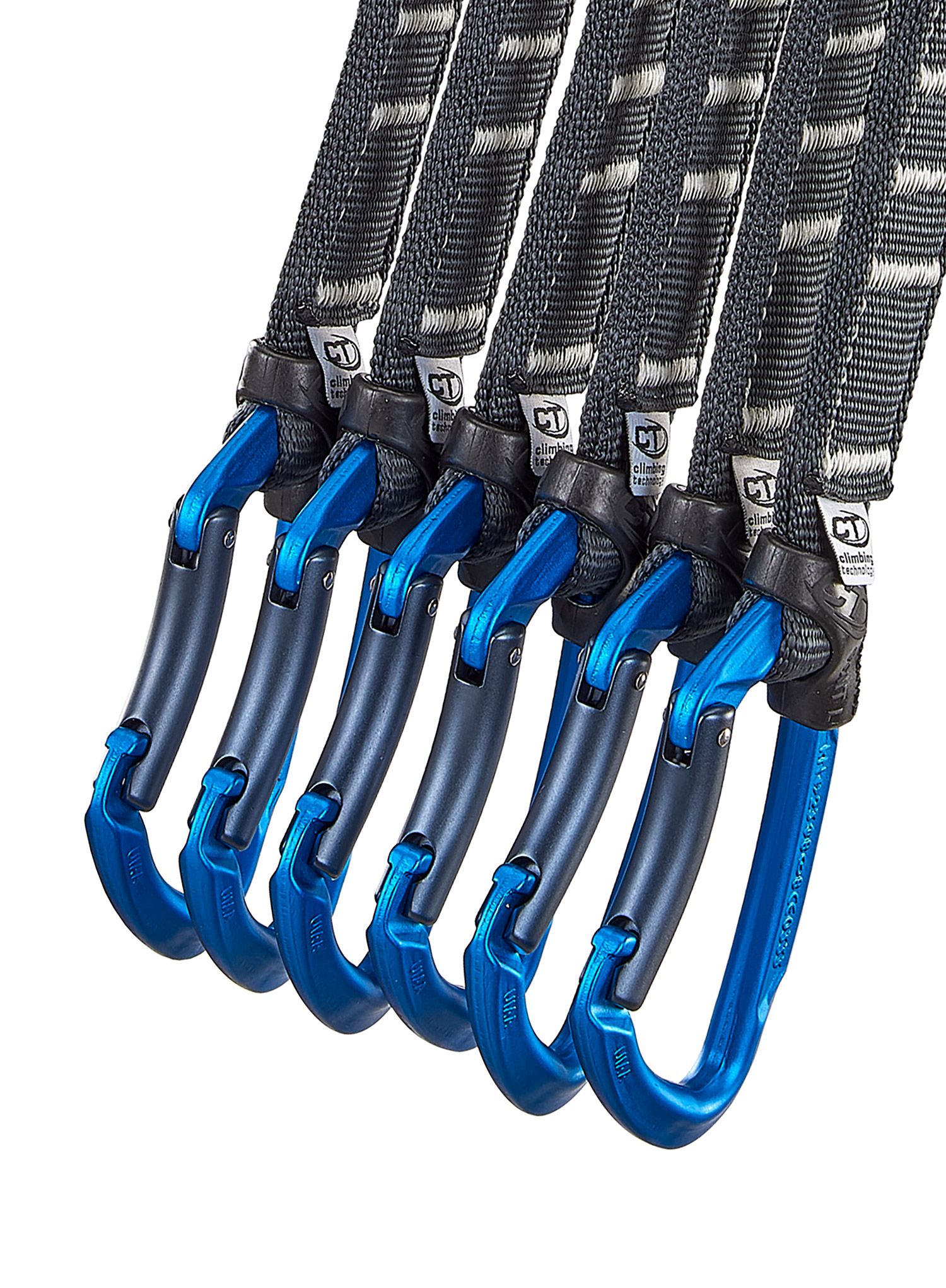 Sistem vponk Climbing Technology/SKYLOTEC Lime Set NY Pro 17 cm 6-Pack - anthracite/electricblue