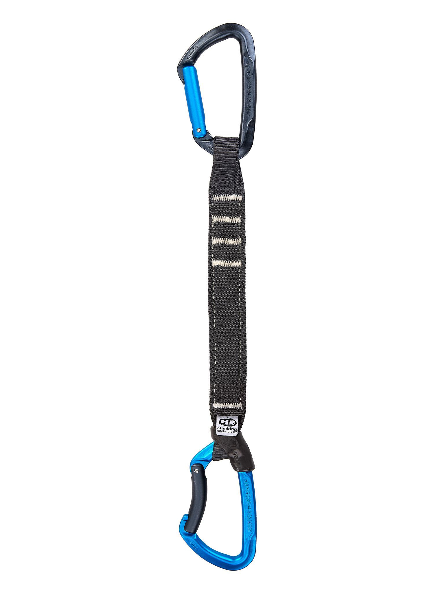 Sistem vponk Climbing Technology/SKYLOTEC Lime B Set NY Pro 22 cm - anthracite/blue