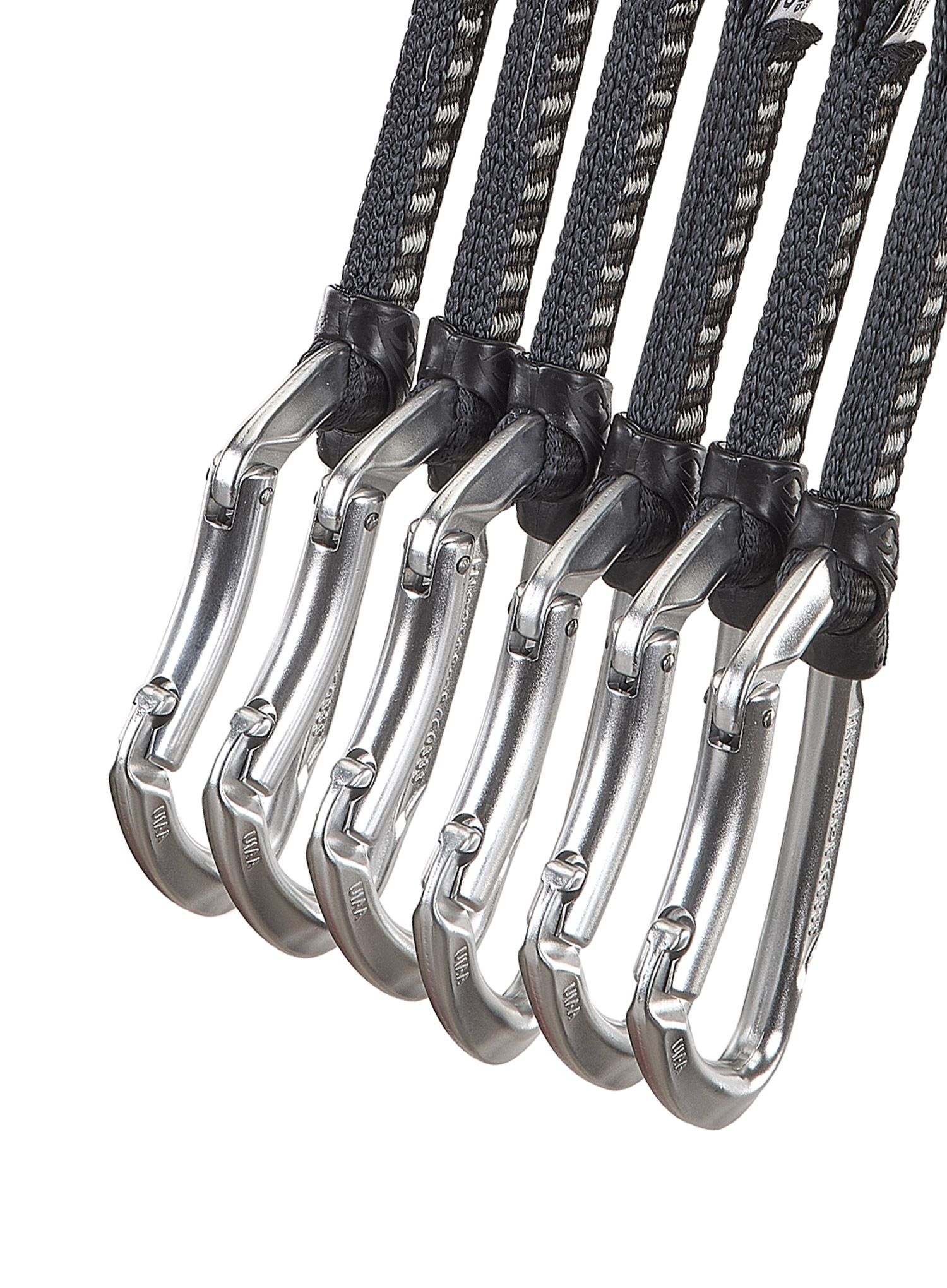 Sistem vponk Climbing Technology/SKYLOTEC Lime Set UL 12 cm 6-Pack - silver