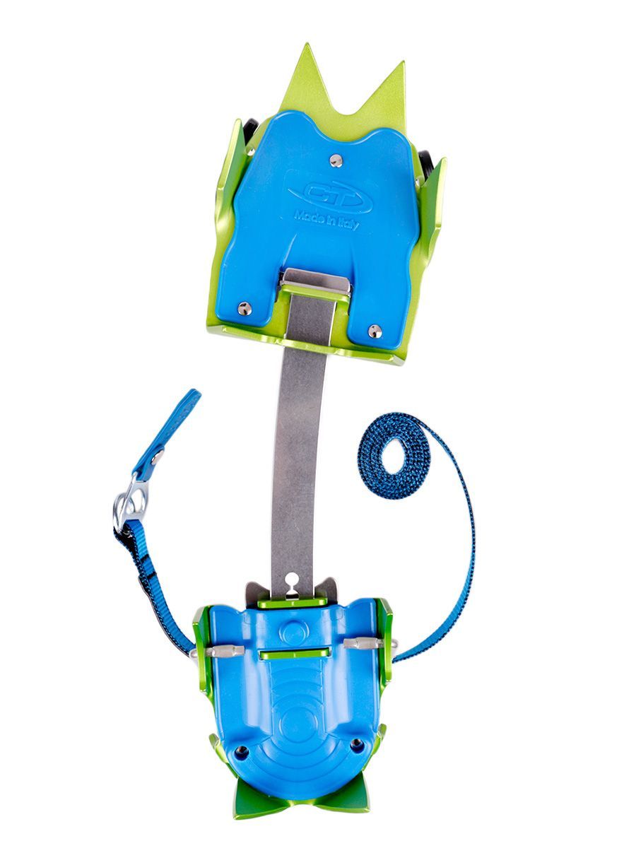 Komplet dereze cepin Climbing Technology/SKYLOTEC Snow Flex semi-automatic + Agile Ice Axe
