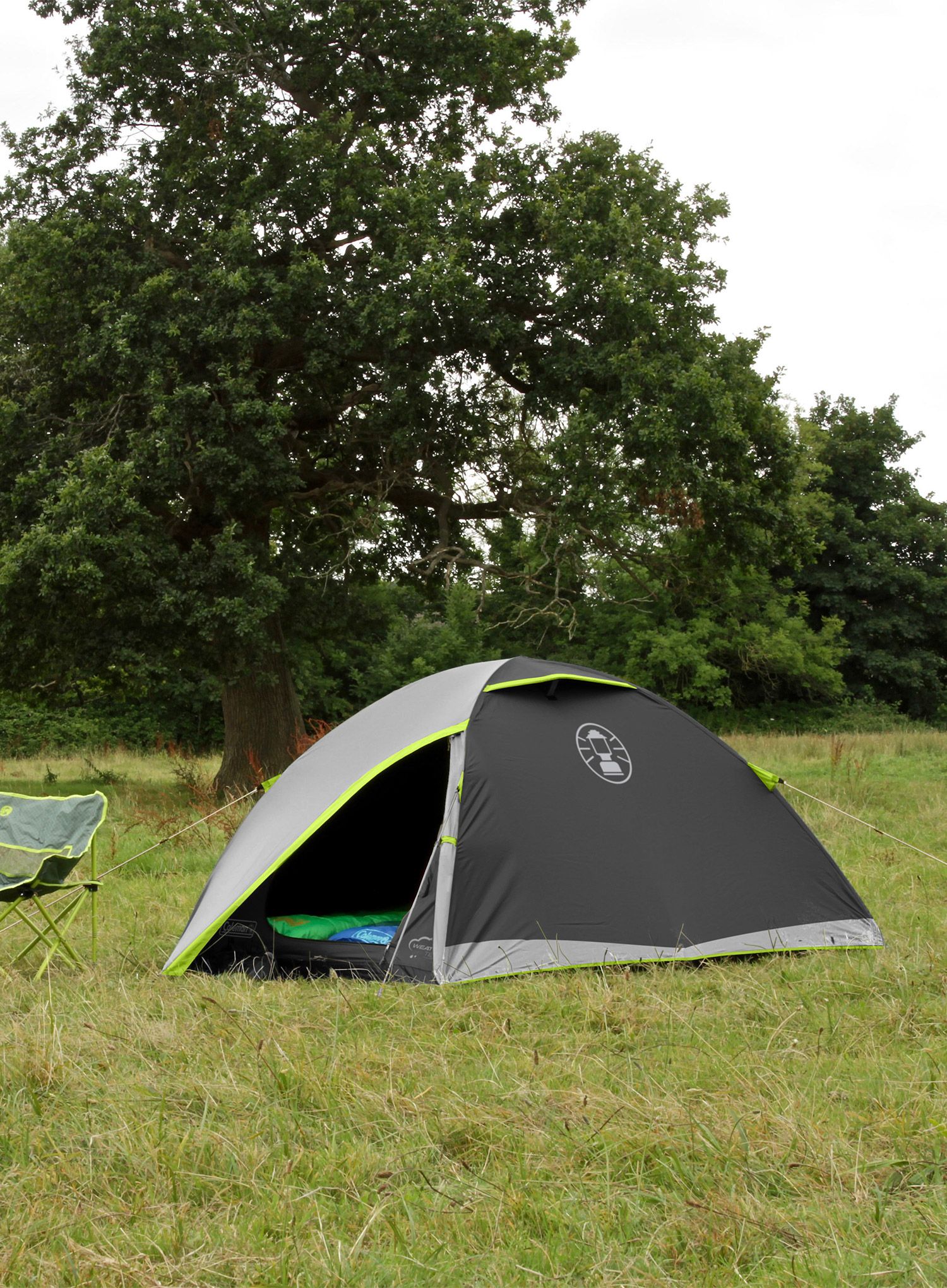 Šotor za 3 osebi Coleman Darwin 3 - grey/green