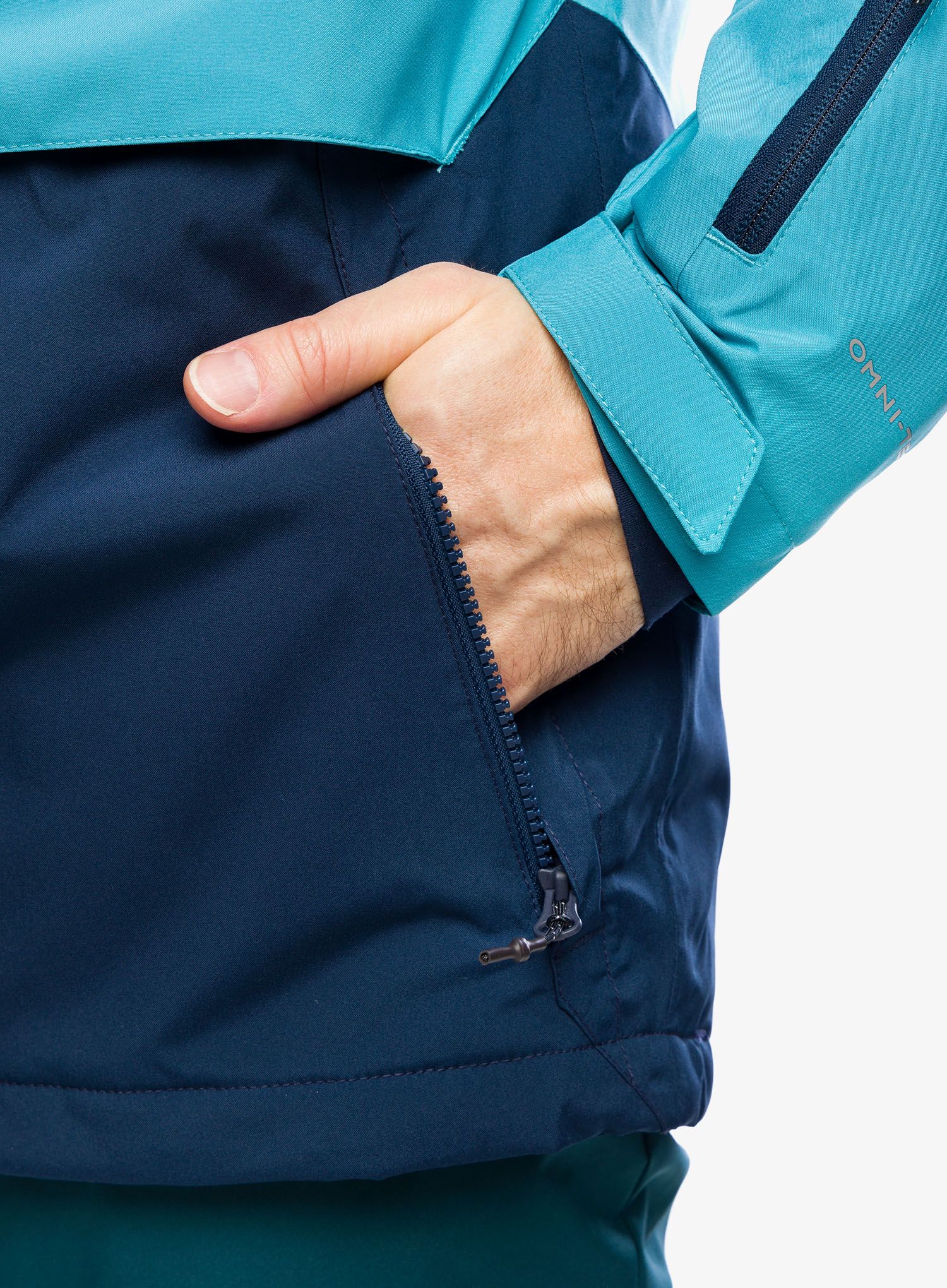 Smučarska jakna Columbia Aerial Ascender II Jacket - collegiate navy/shasta