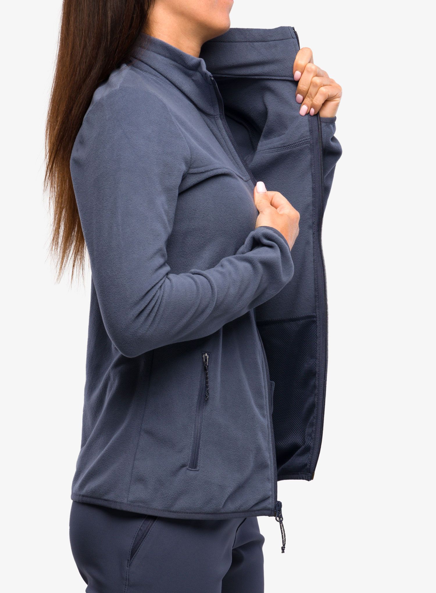 Ženski flis Columbia Ali Peak Full Zip - nocturnal