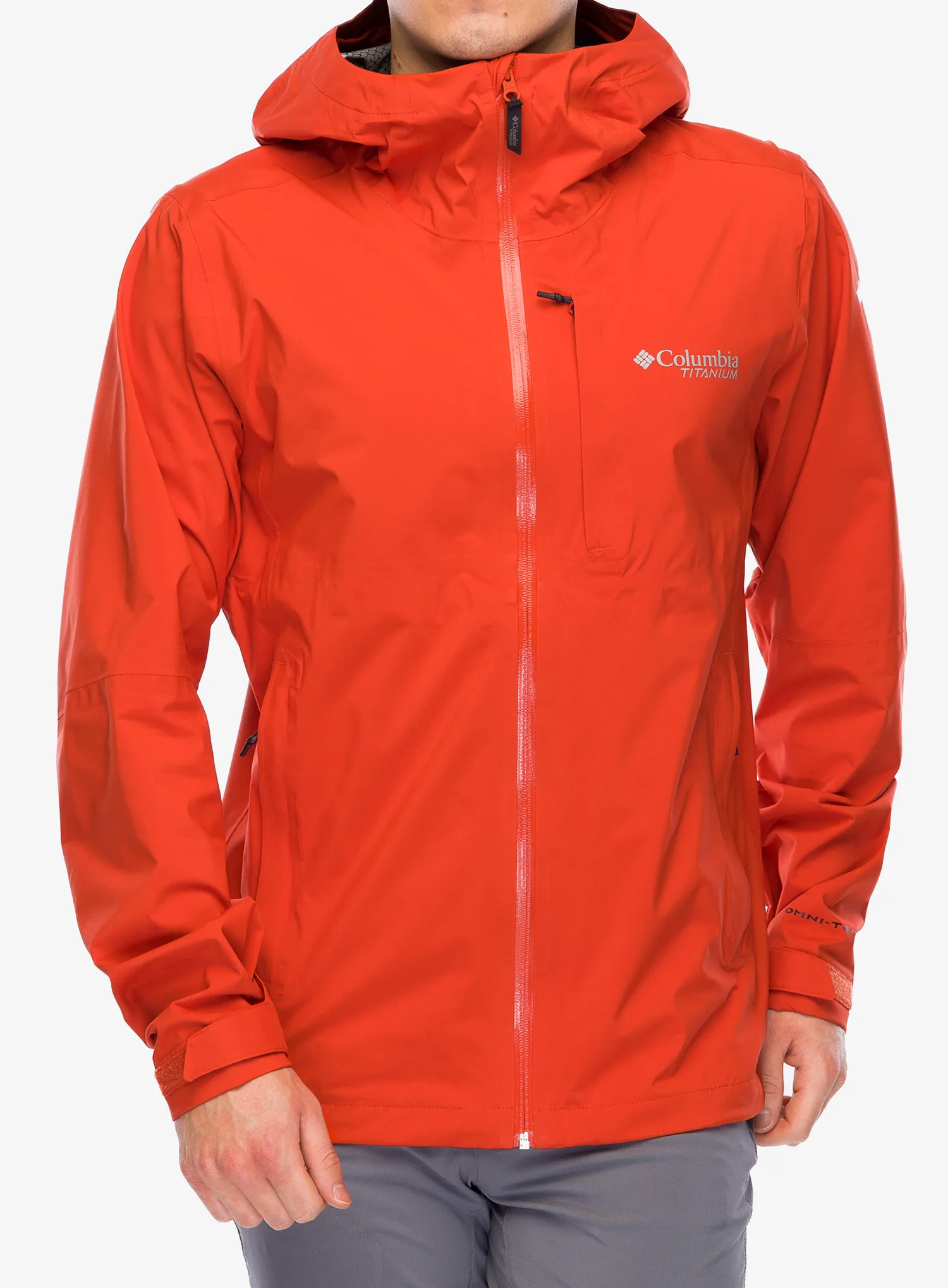 Nepremočljiva jakna Columbia Ampli-Dry II Shell - spicy