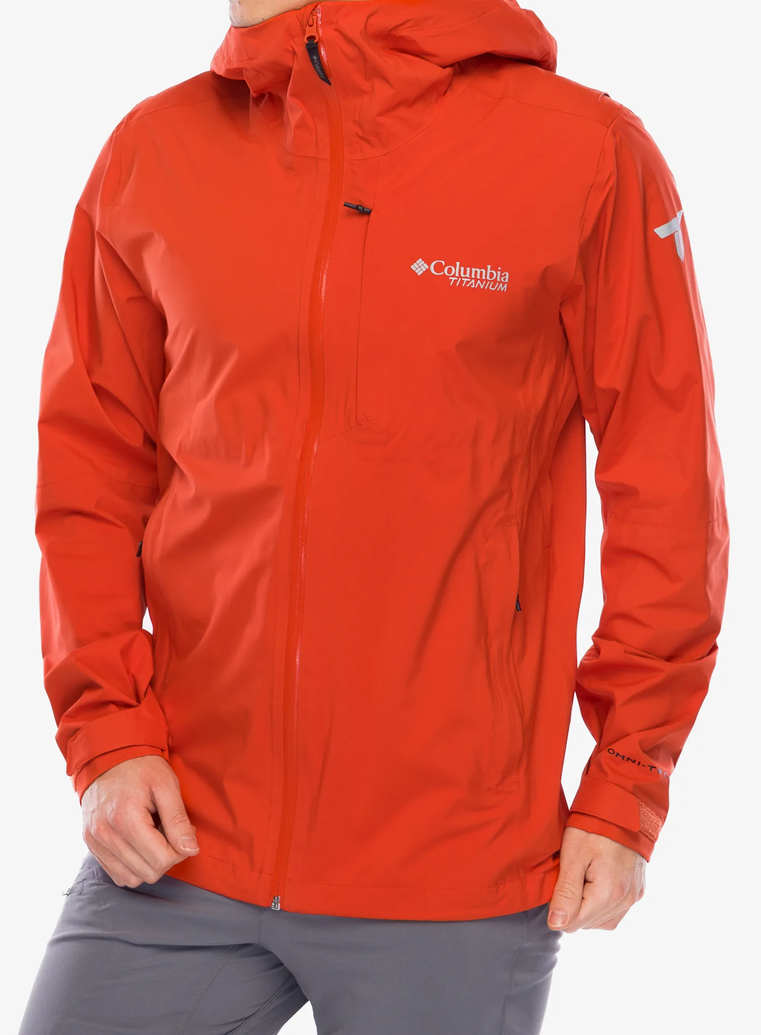 Nepremočljiva jakna Columbia Ampli-Dry II Shell - spicy