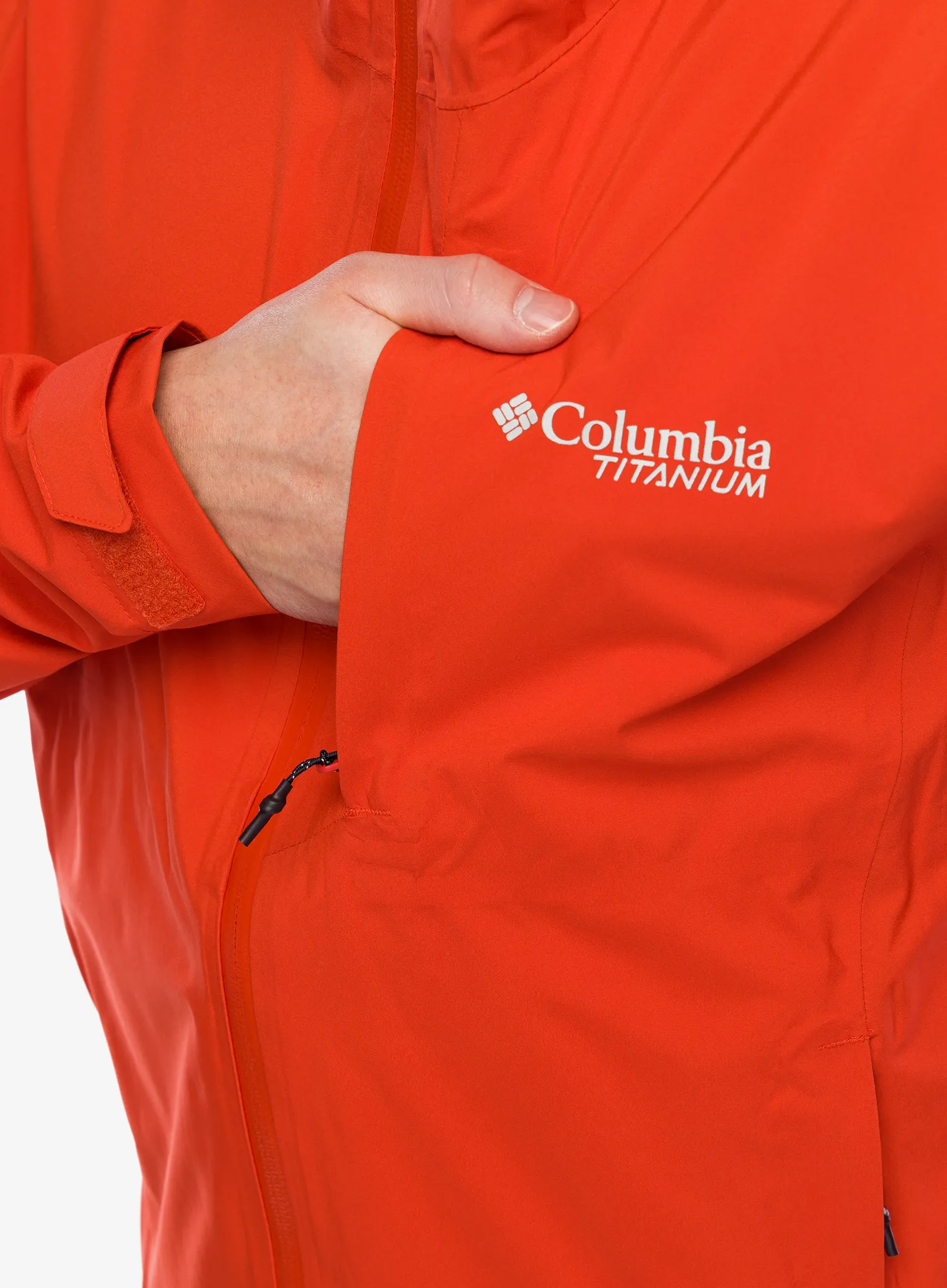 Nepremočljiva jakna Columbia Ampli-Dry II Shell - spicy