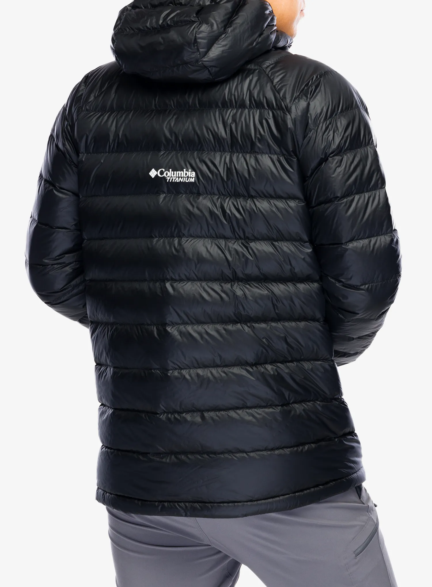 Puhovka Columbia Arctic Crest Down Hooded Jacket - black