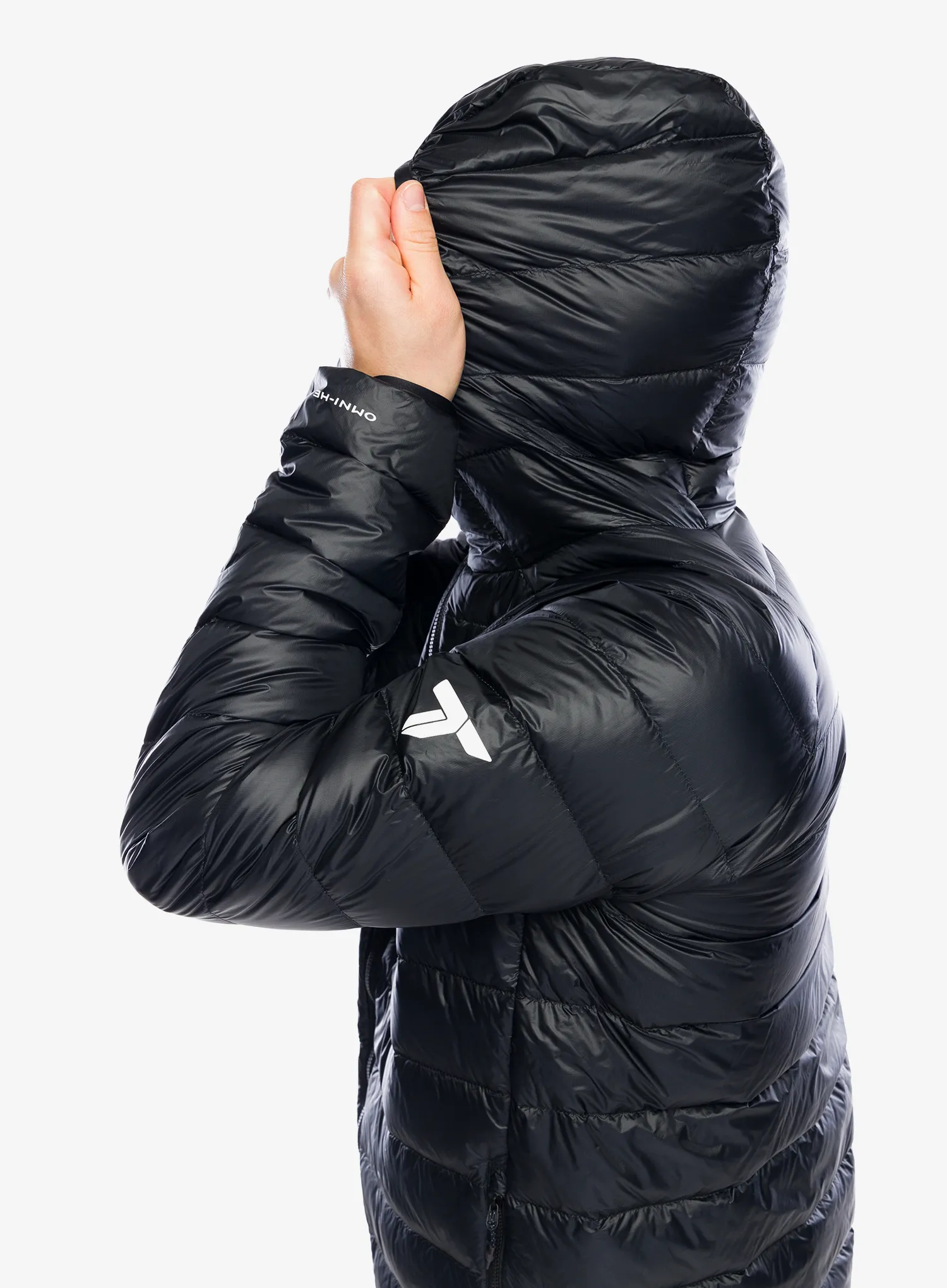 Puhovka Columbia Arctic Crest Down Hooded Jacket - black