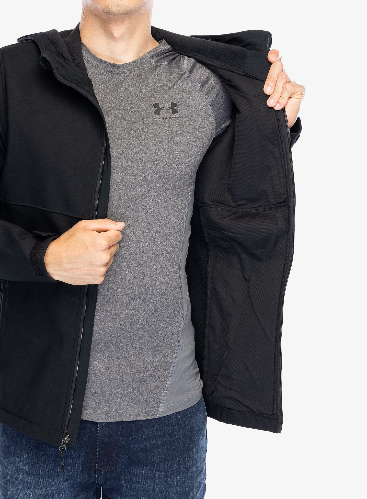 Softshell jakna Columbia Ascender II Hooded Softshell Jacket - black