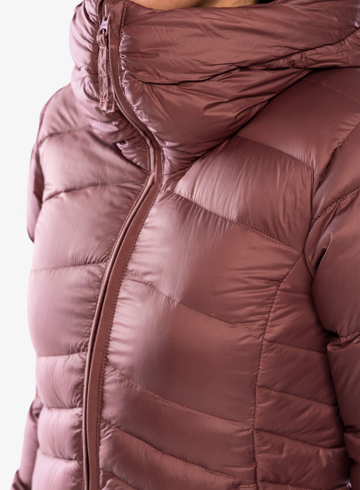 Ženska puhovka Columbia Autumn Park Down Hooded Jacket - beetroot