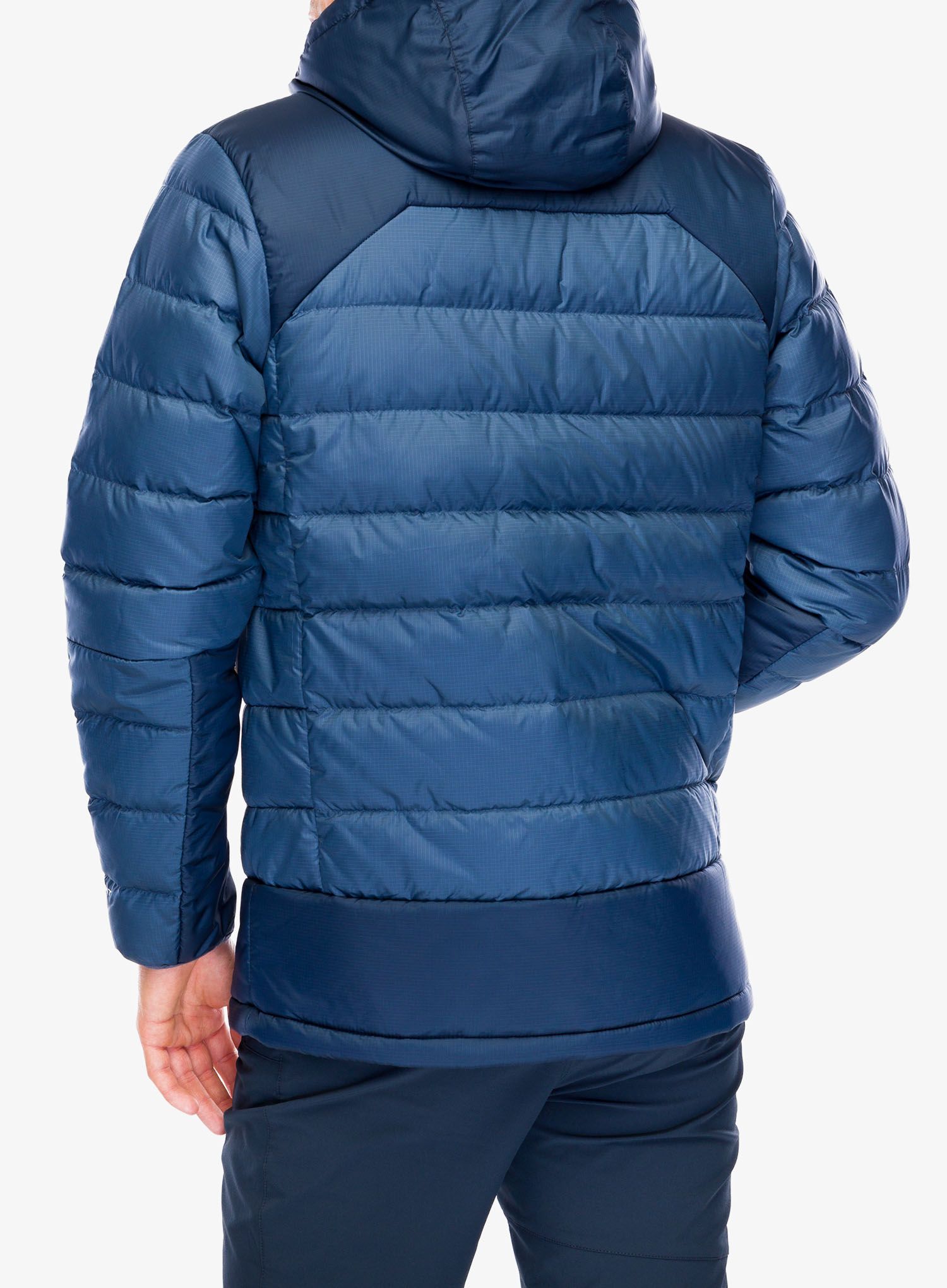 Puhovka Columbia Autumn Park Down Hooded Jacket - dark mountain/collegiate navy