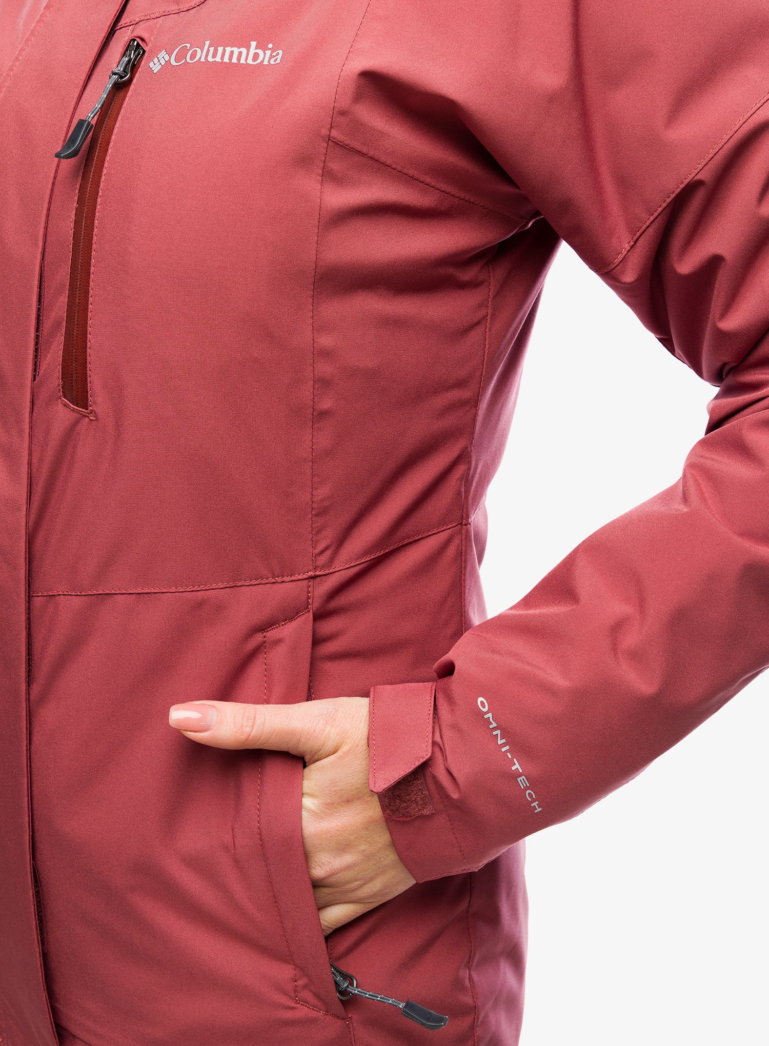 Ženska smučarska jakna Columbia Ava Alpine Insulated Jacket - beetroot