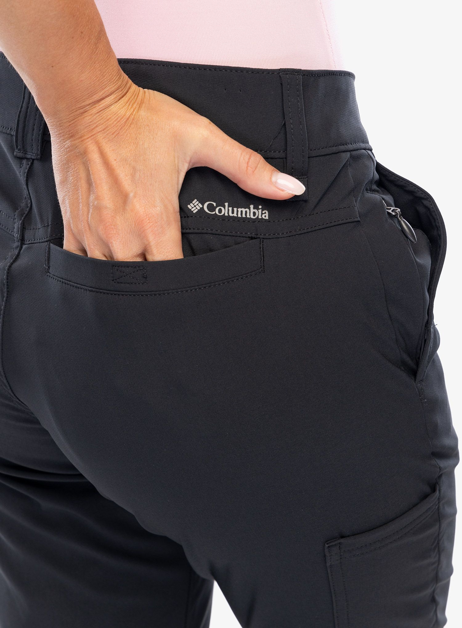 Ženske hlače Columbia Back Beauty 2.0 Softshell Pant - black