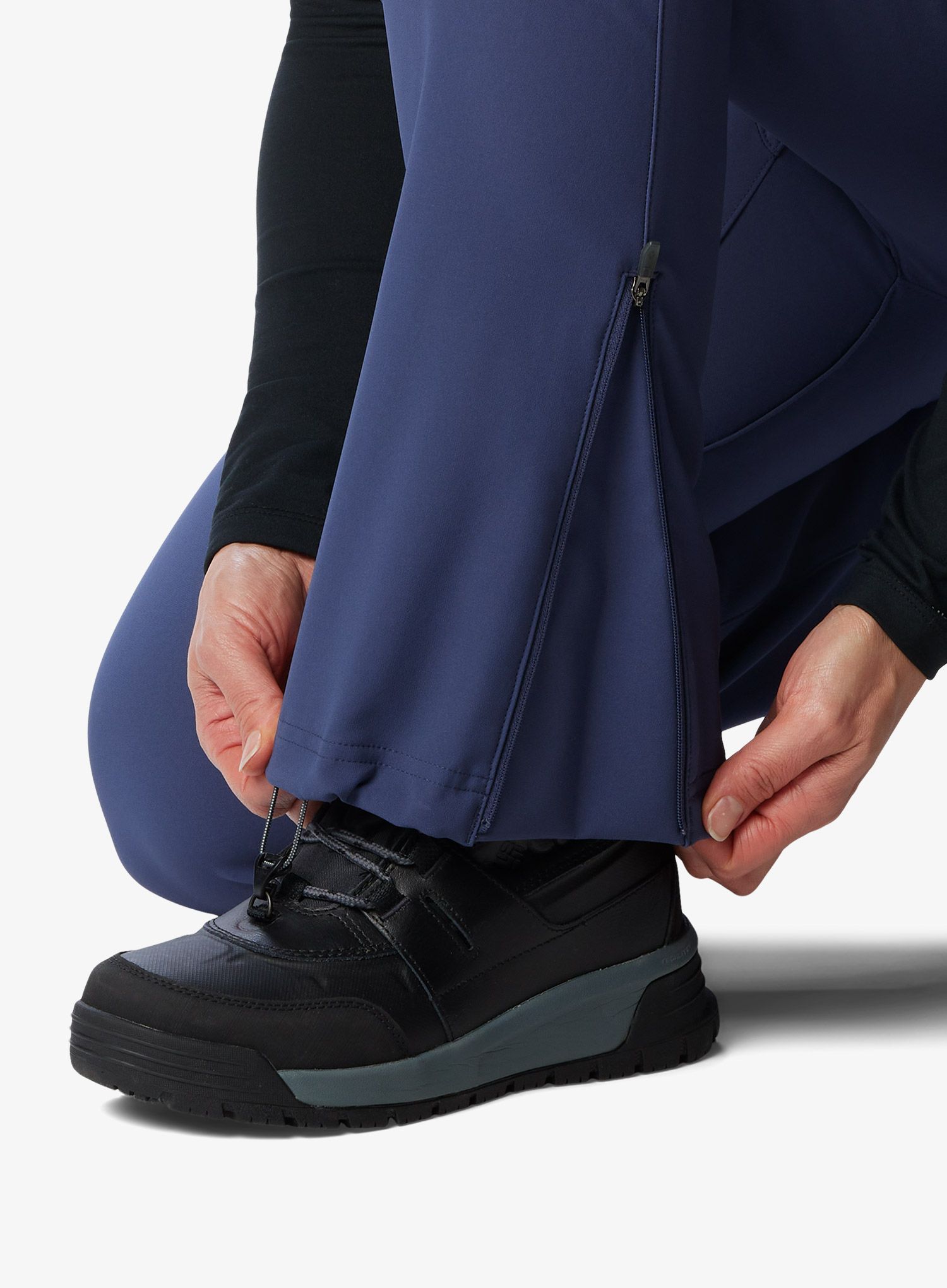 Ženske pohodniške hlače Columbia Back Beauty Passo Alto III Pant - nocturnal