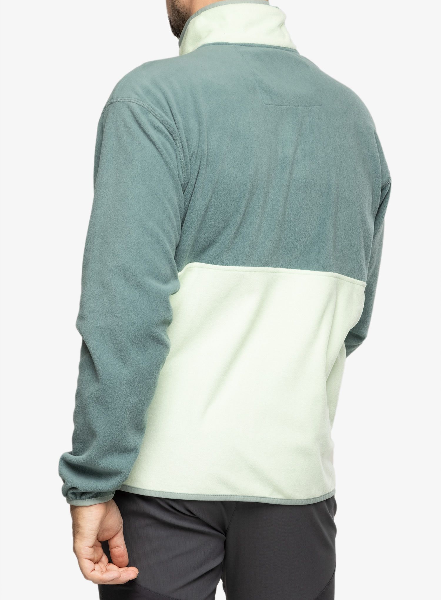 Flis Columbia Back Bowl™ Fleece Lightweight - metal/ice green/niagara