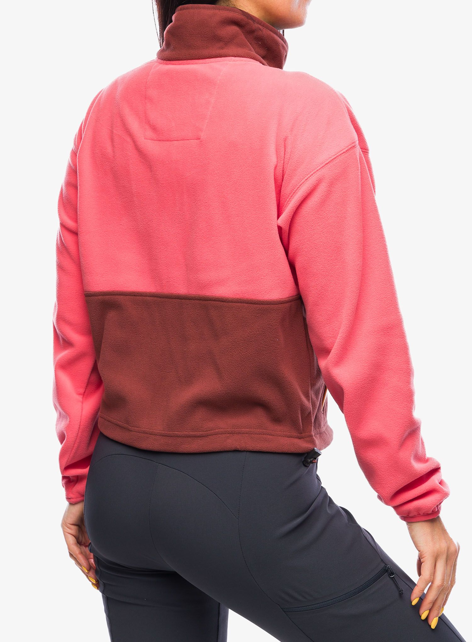 Ženski flis Columbia Back Bowl Fleece - juicy/spice/sunkissed