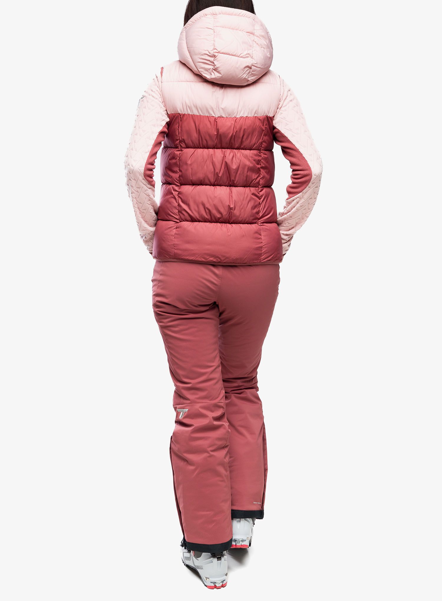 Ženske smučarske hlače Columbia Backslope III Insulated Pant - beetroot