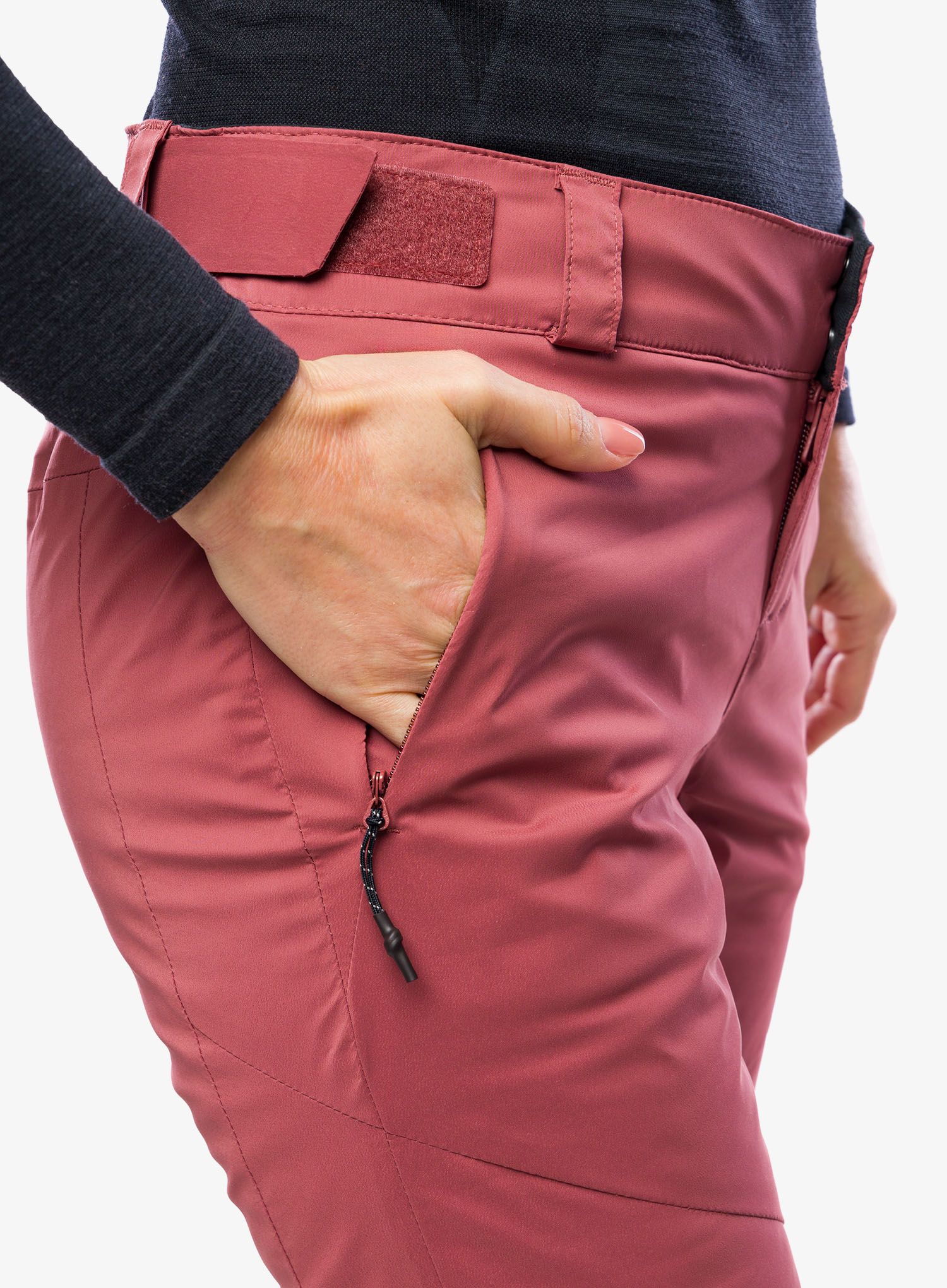 Ženske smučarske hlače Columbia Backslope III Insulated Pant - beetroot