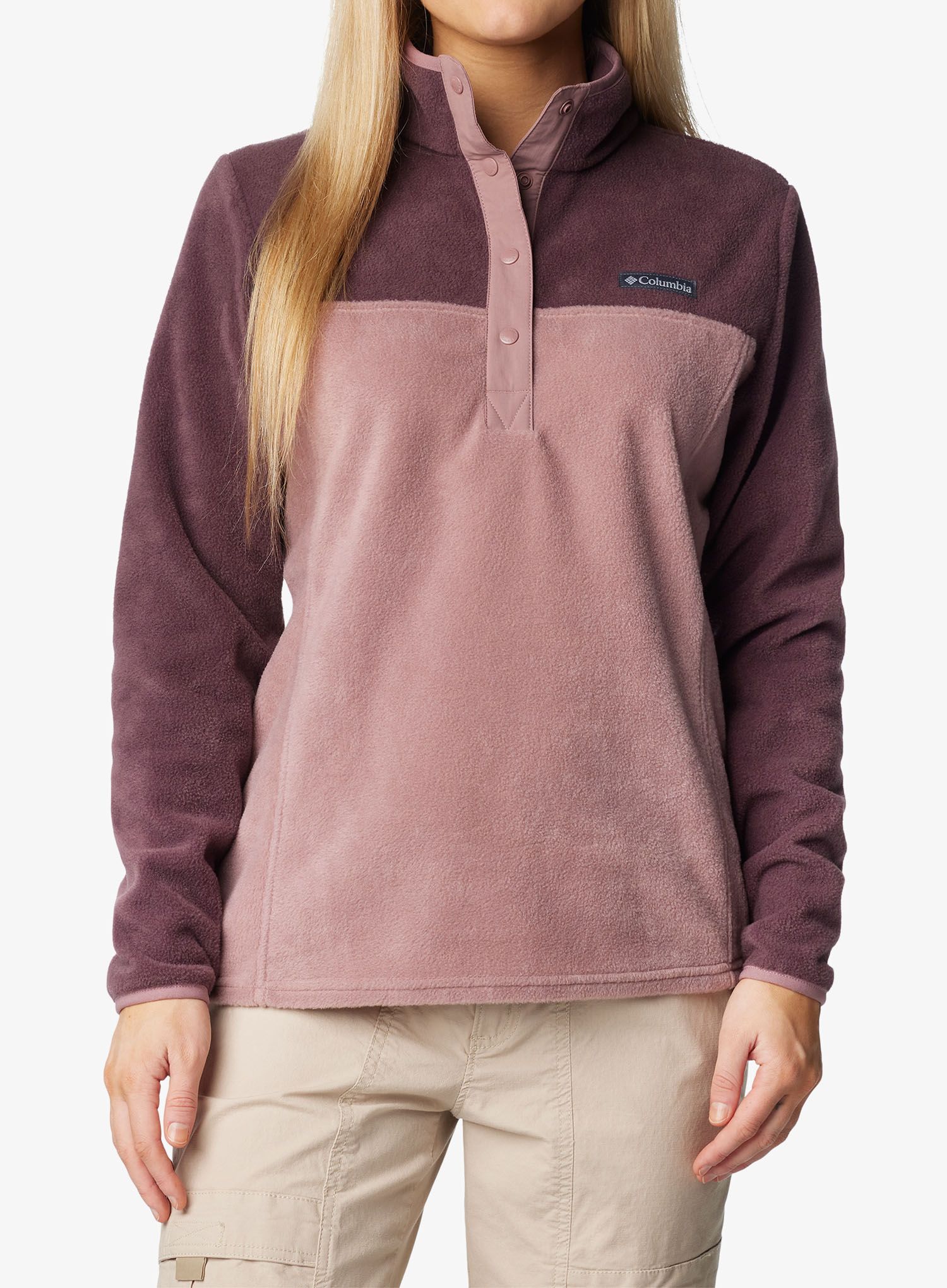 Ženska jopica Columbia Benton Springs Half Snap Pull Over II - moonvista/fig
